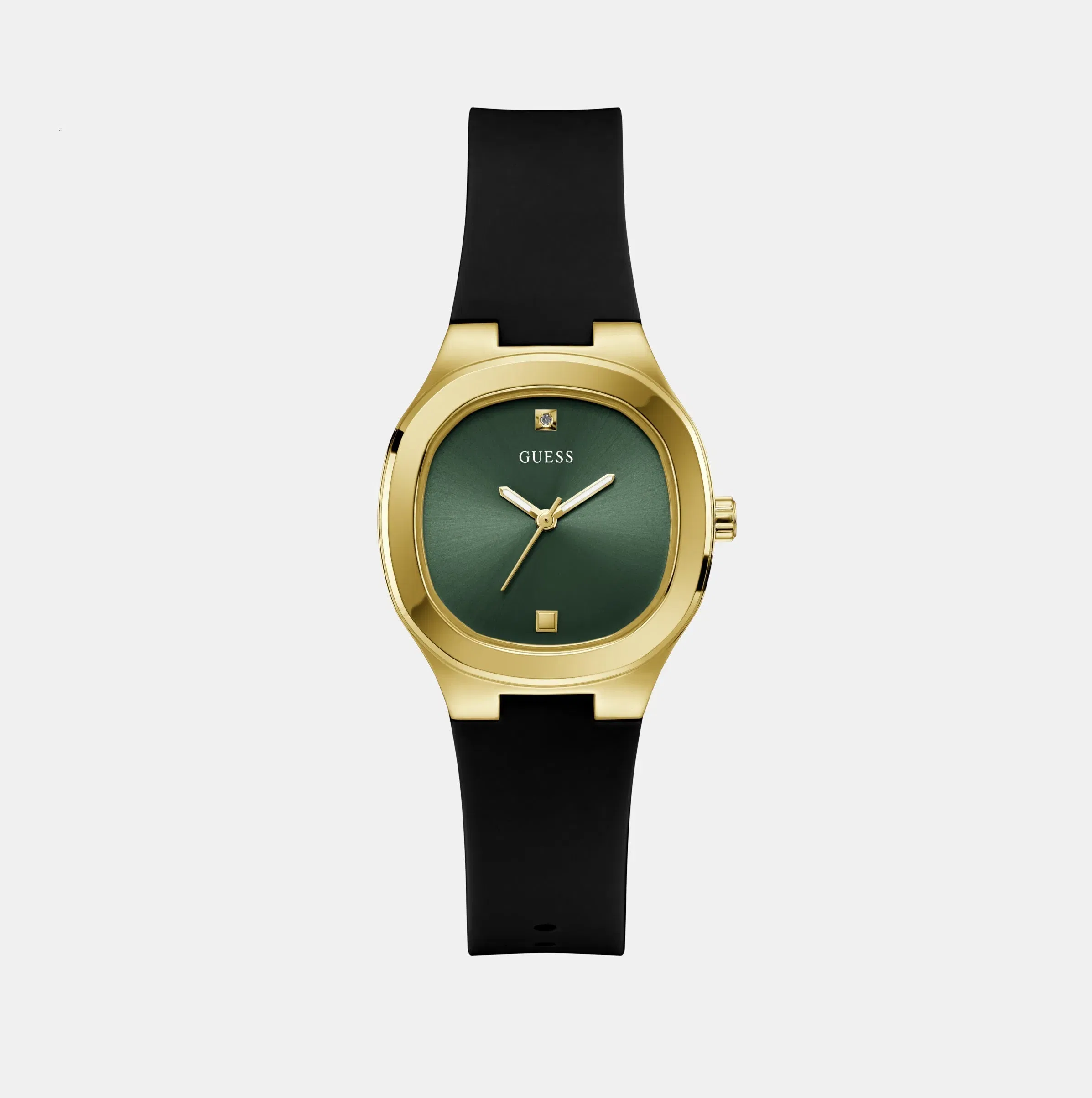 Guess Gd Eve Women Quartz Green Dial Analog Stainless Steel Gw0658L1