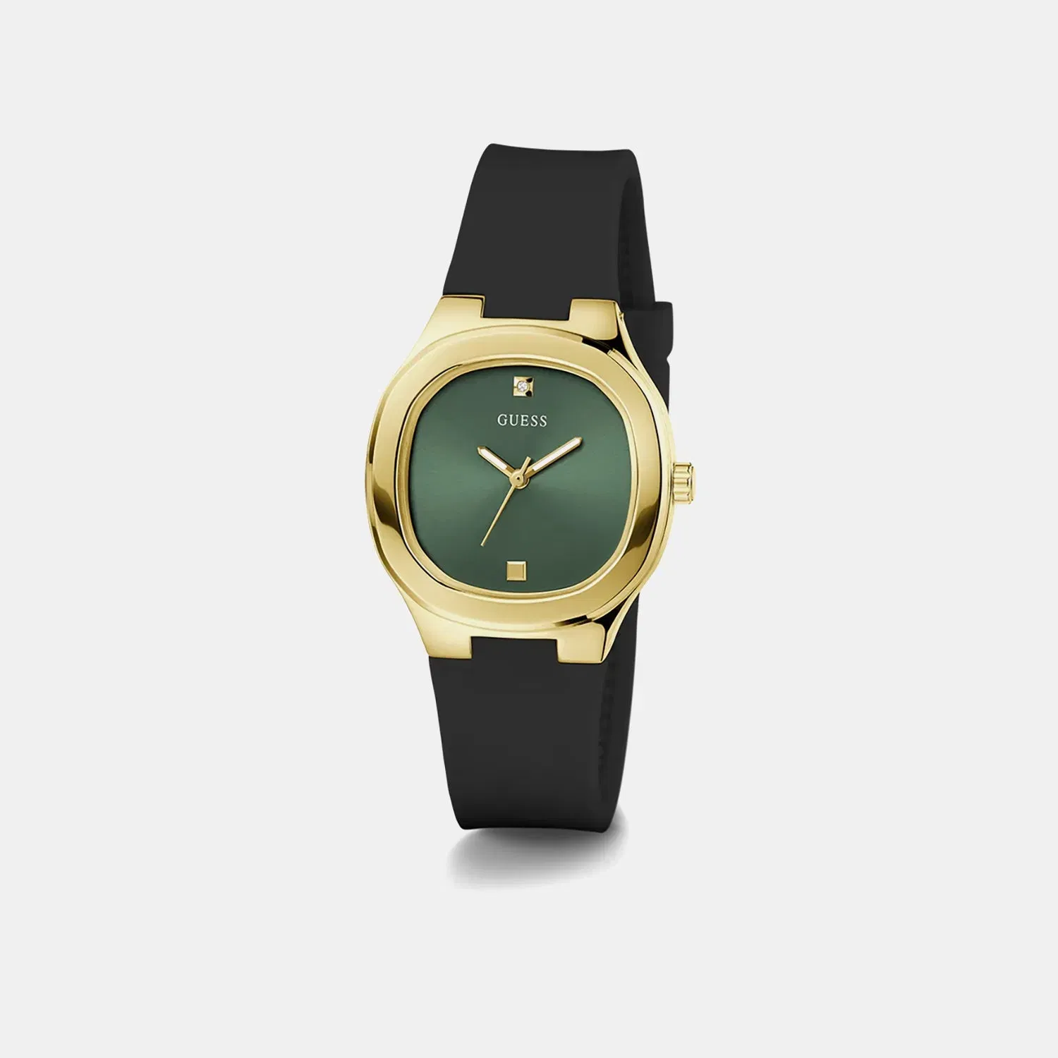 Guess Gd Eve Women Quartz Green Dial Analog Stainless Steel Gw0658L1