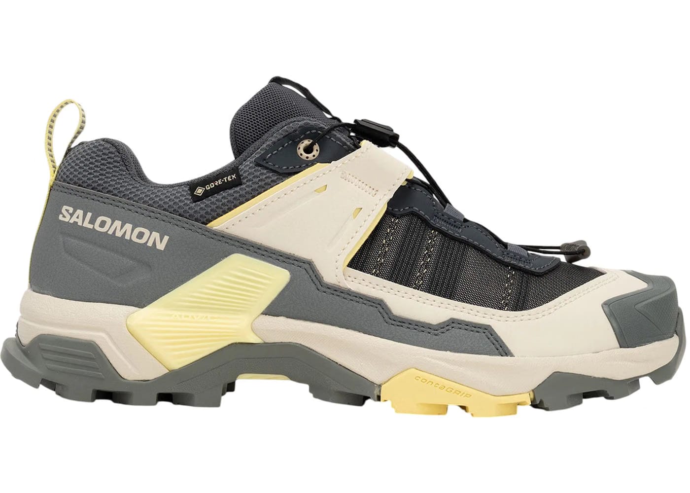 Salomon X Ultra 5 Gore-Tex Turbulence Sedona Sage Yellow Iris Womens