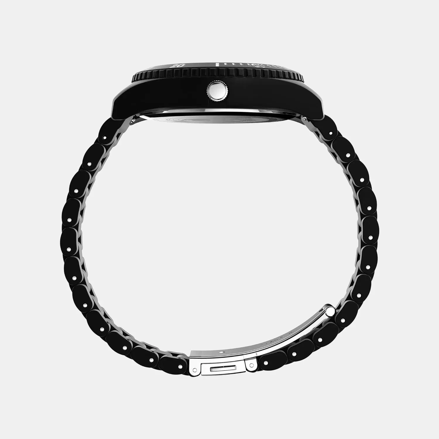Timex Men Quartz Black Dial Analog Plastic Watch Tw2Y04500Uj