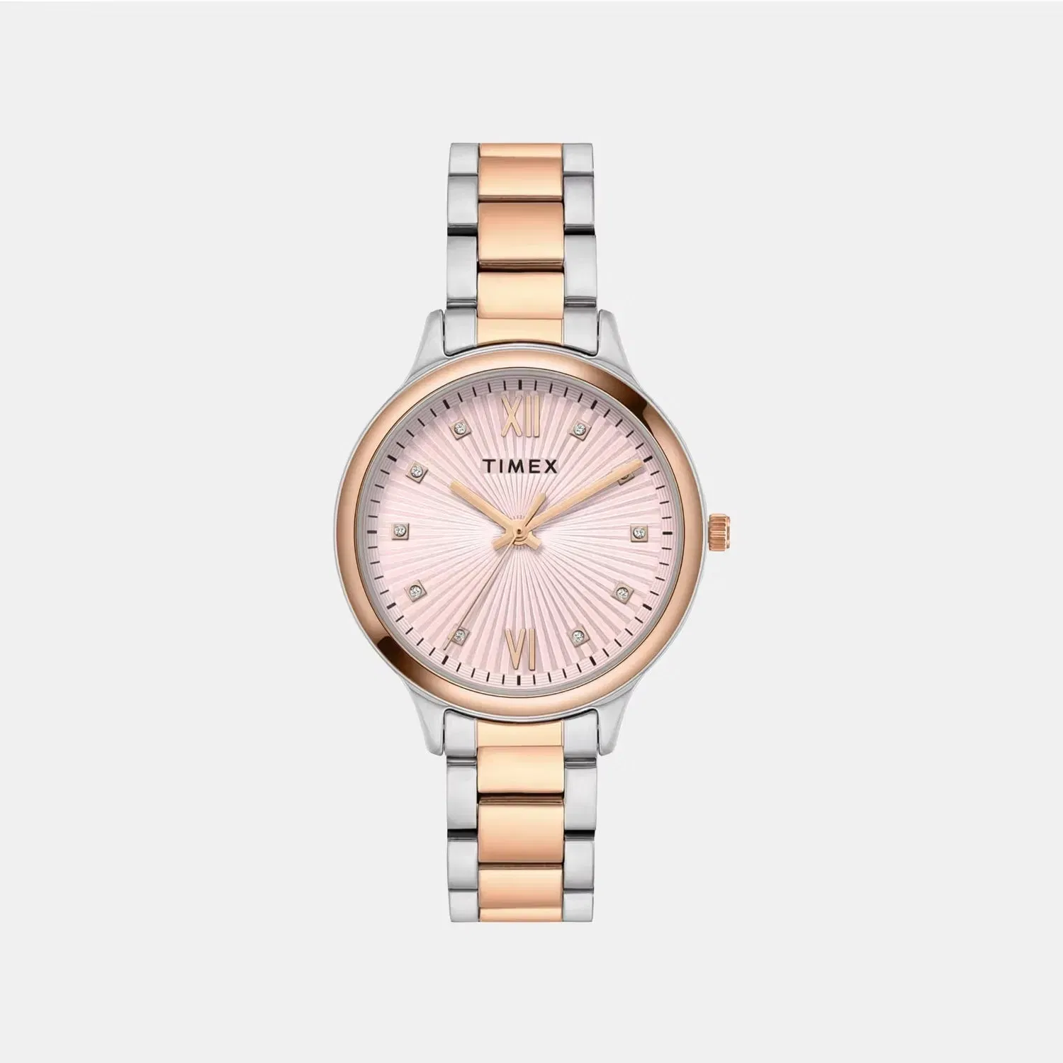 Timex Trendline Women Quartz Dial Analog Stainless Steel Watch Twtl12114