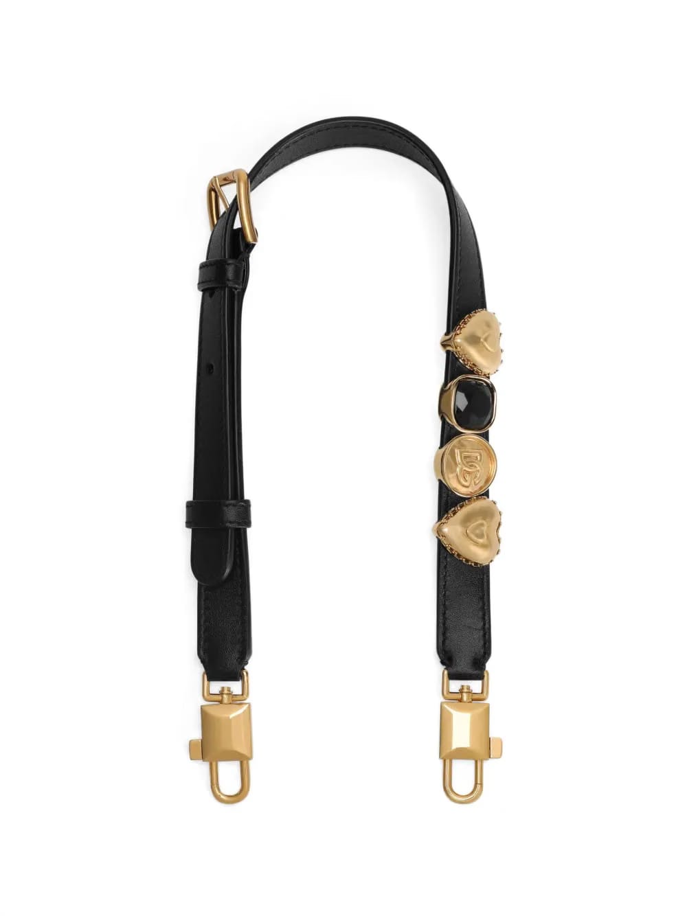 heart-motif embellished shoulder strap