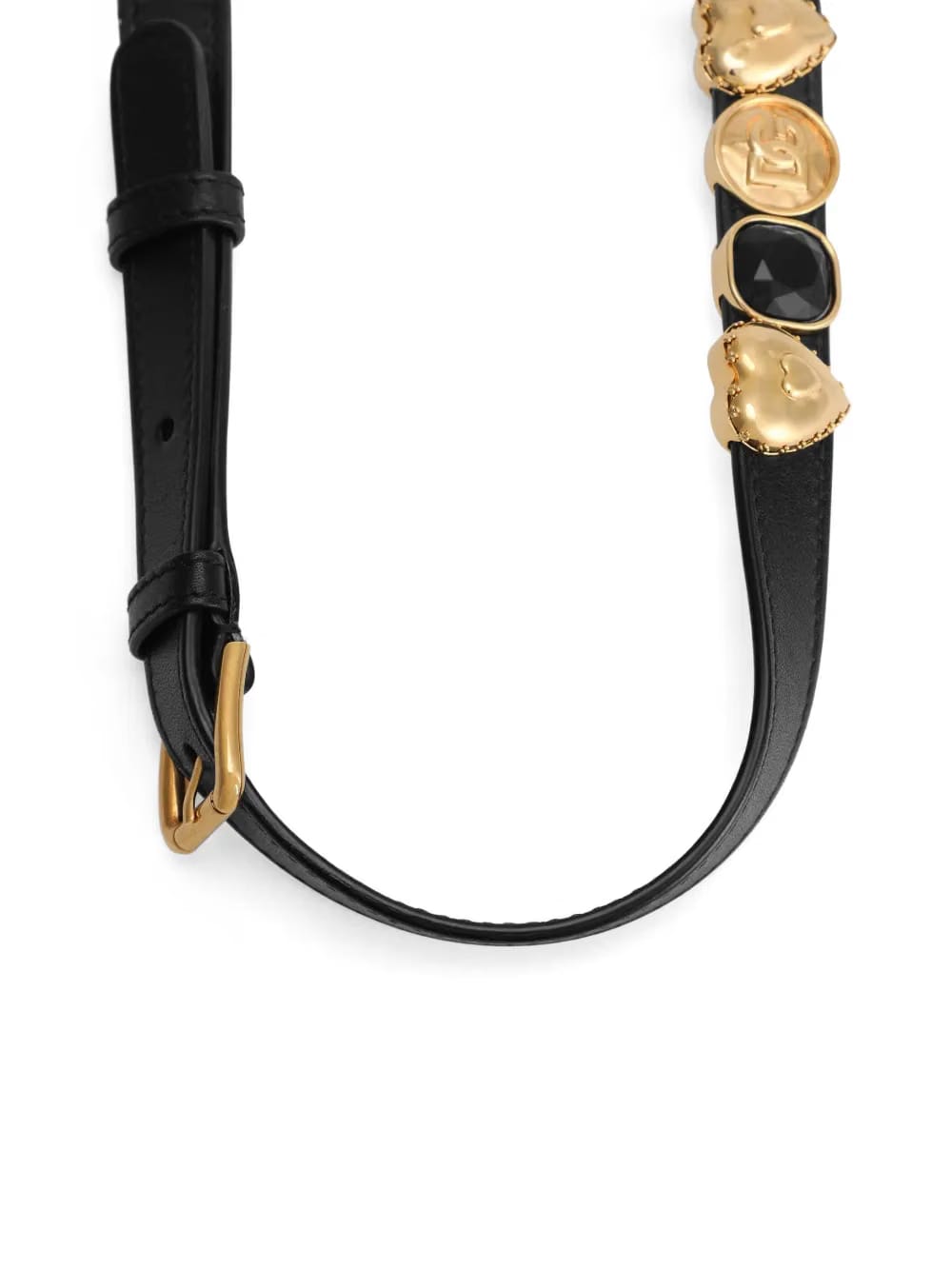heart-motif embellished shoulder strap