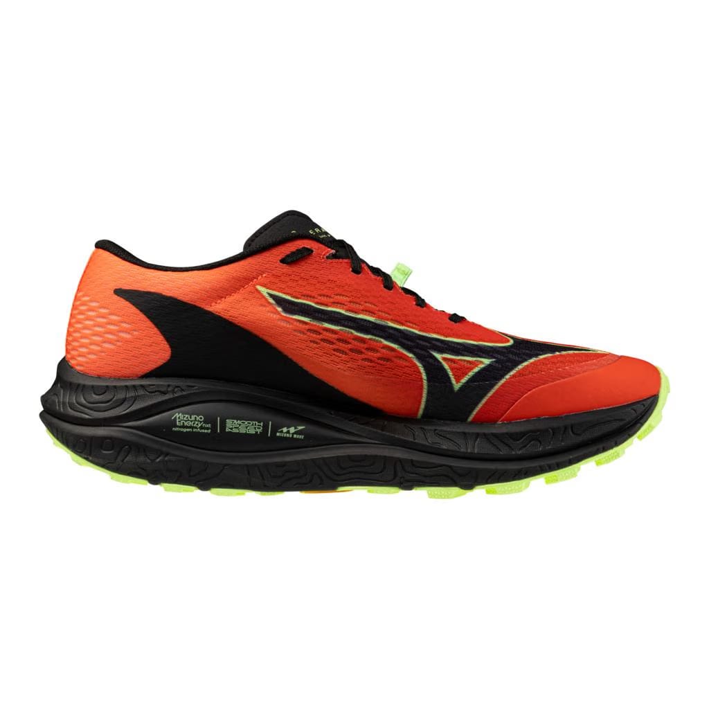 Mizuno Neo Accera Running Shoes Unisex Orange Com Black