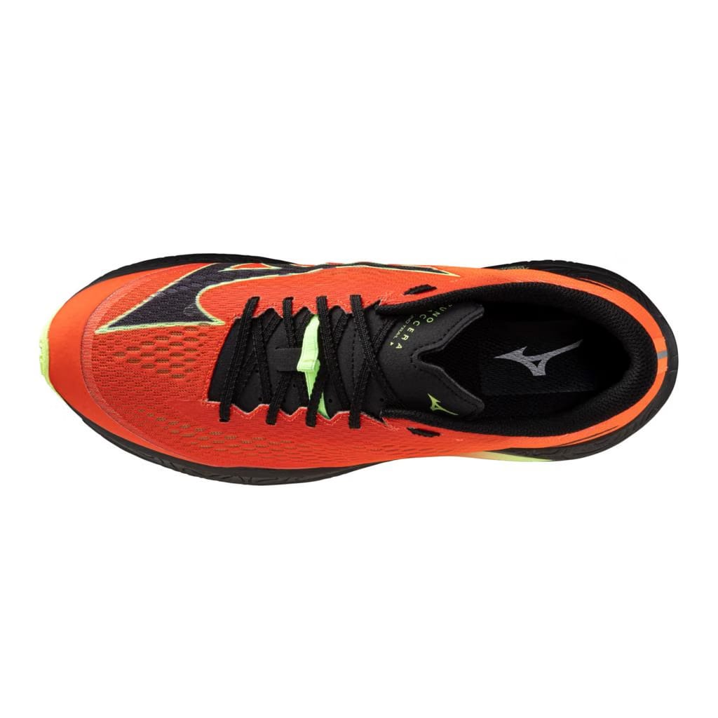 Mizuno Neo Accera Running Shoes Unisex Orange Com Black