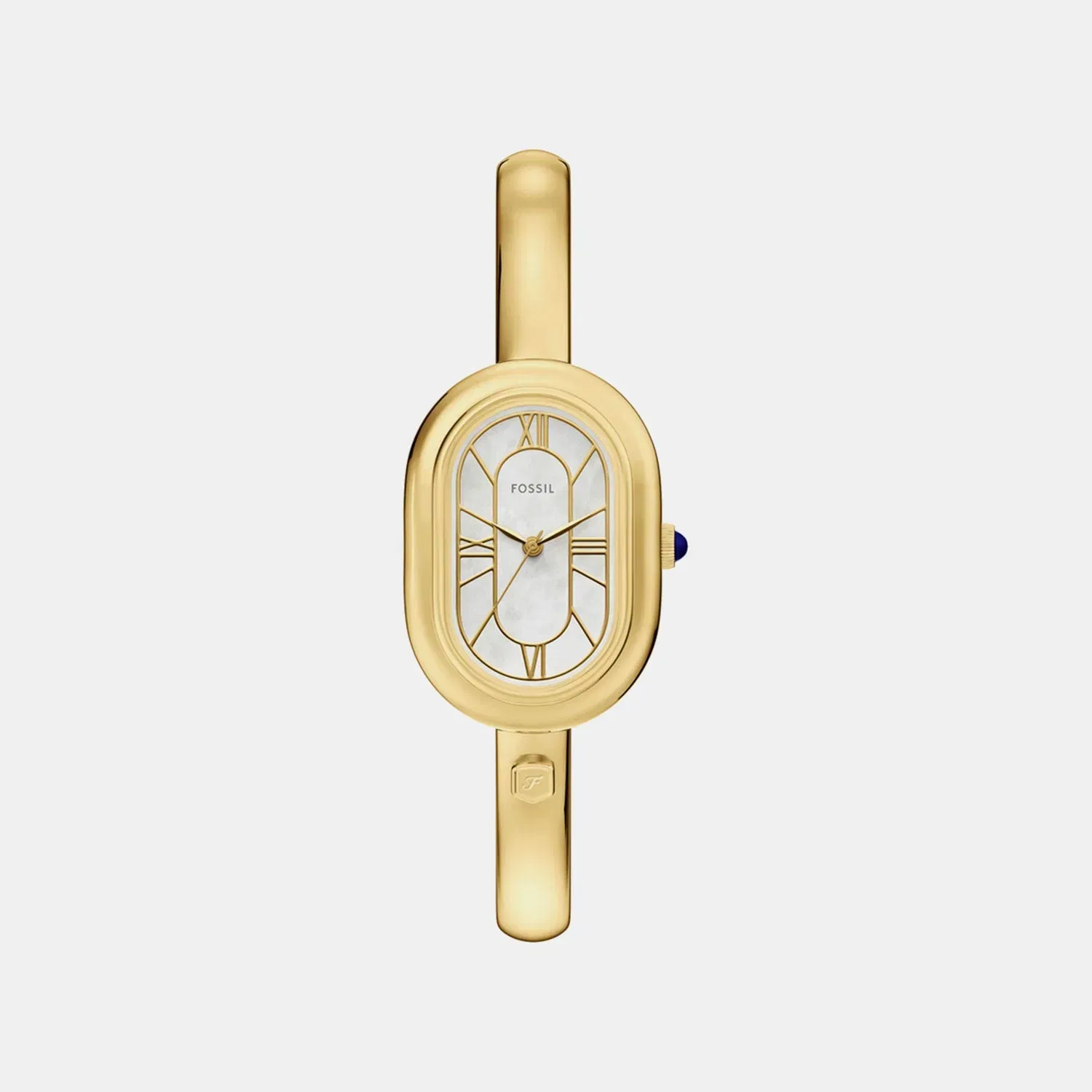 Fossil Sloan Women Quartz Mother Of Pearl Dial Analog Stainless Steel Watch Es5444