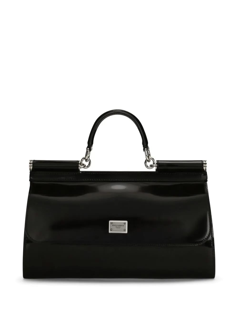 KIM DOLCE&GABBANA Sicily leather top-handle bag