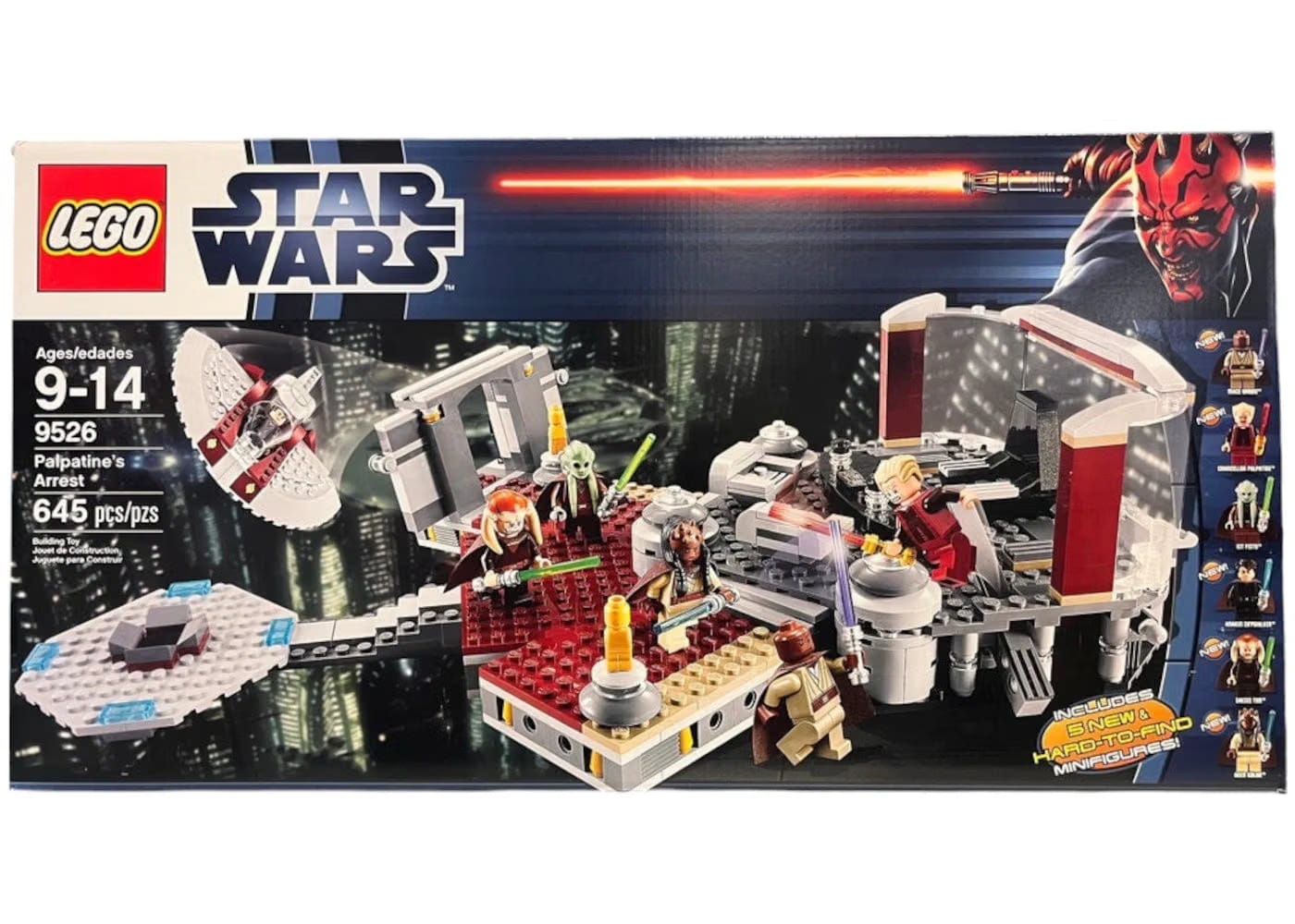 Lego Star Wars Palpatines Arrest Set 9526
