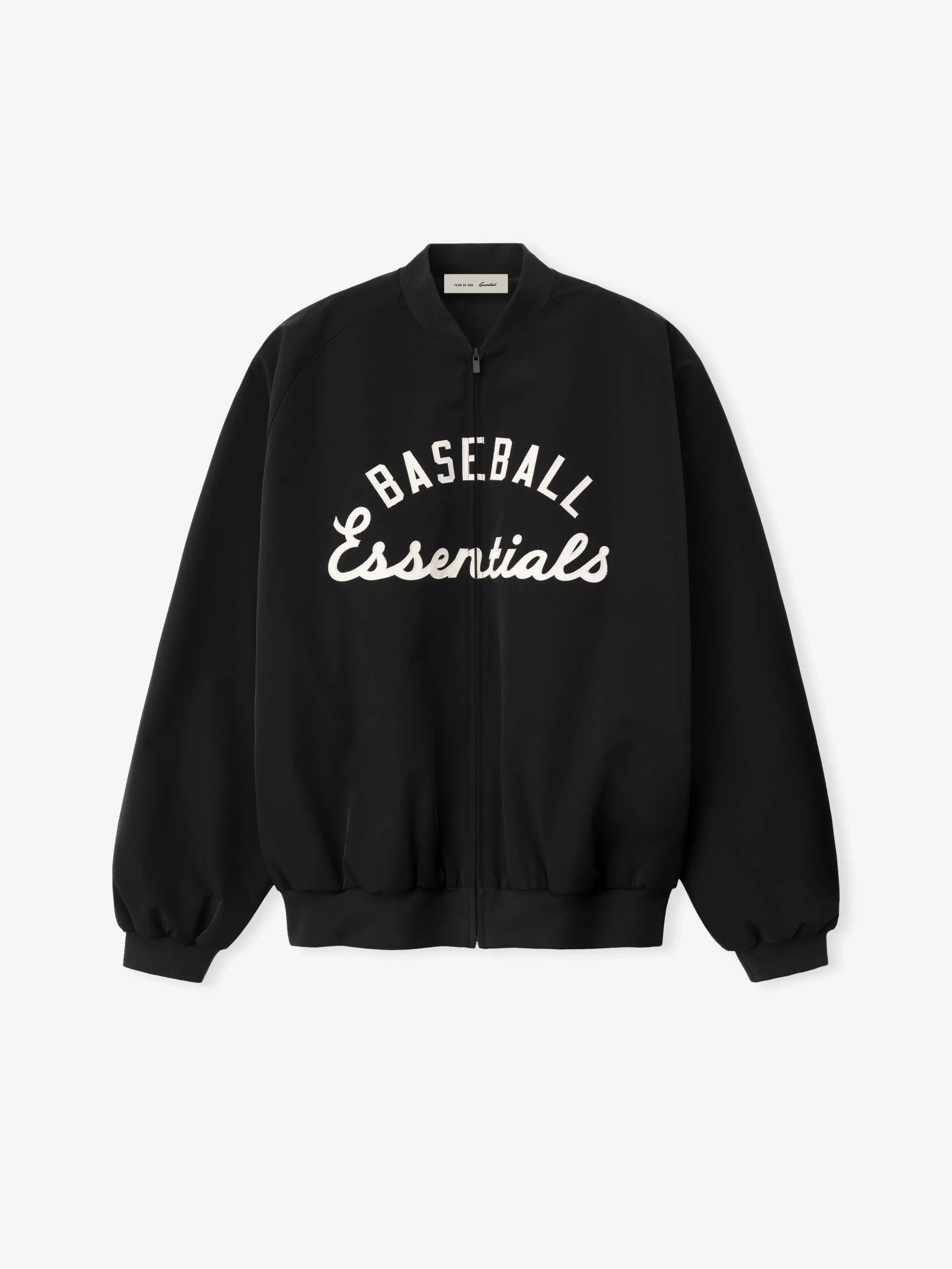 Essentials Mlb Full Zip Bomber Black