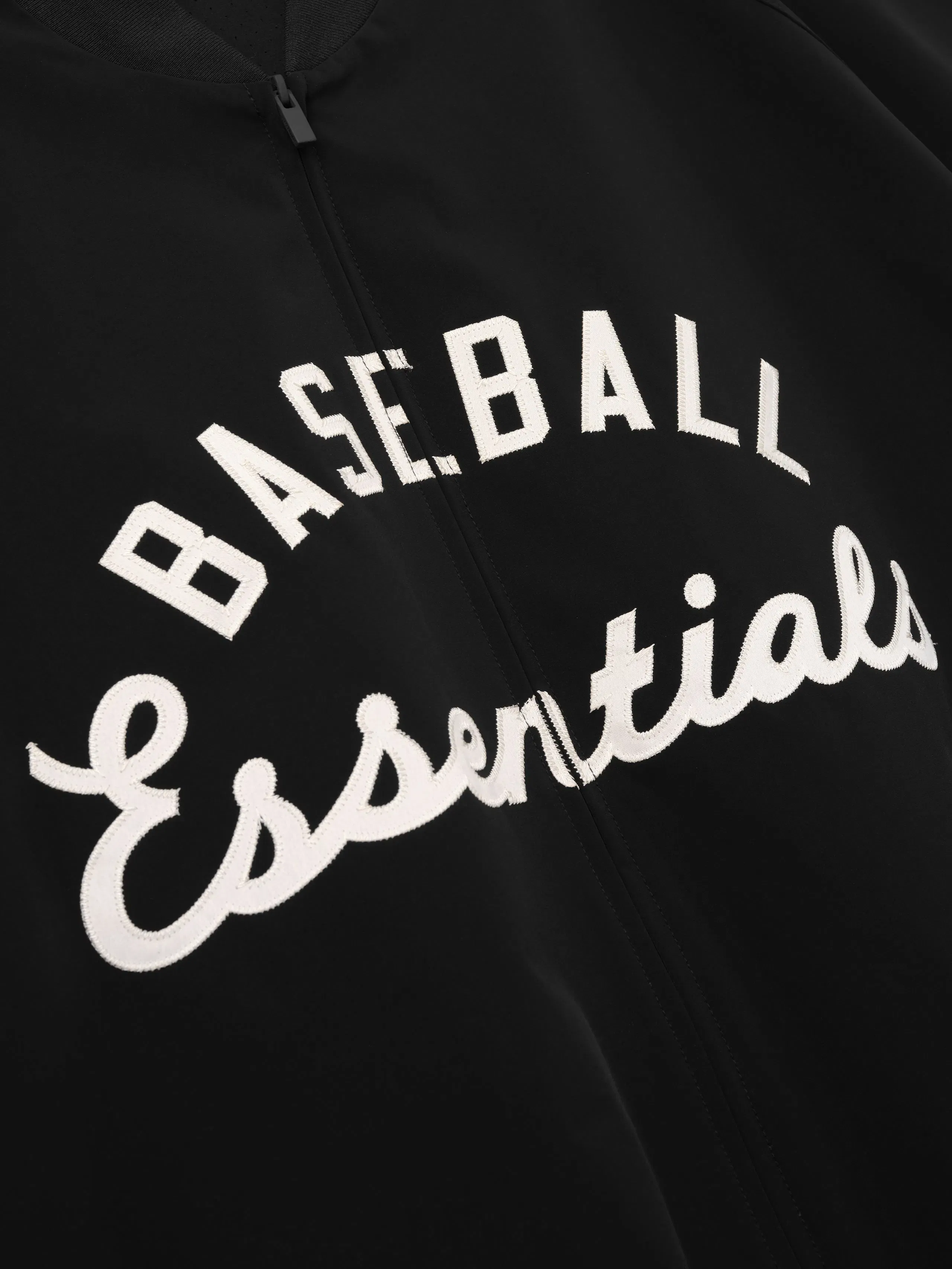 Essentials Mlb Full Zip Bomber Black