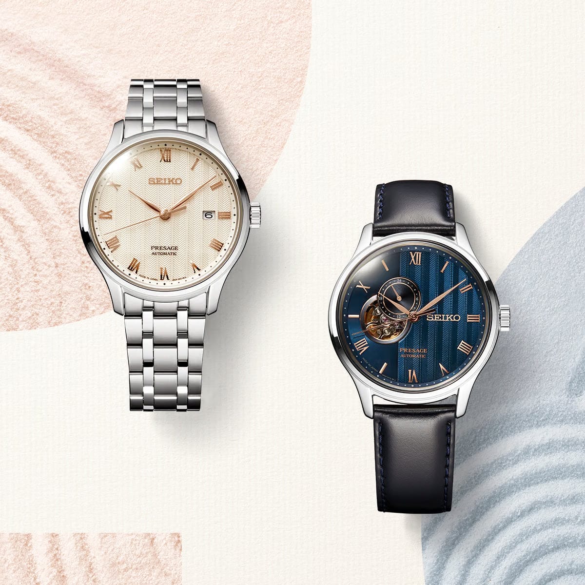 Seiko Presage Zen Garden Sakura By Night - Blue - SSA421J1
