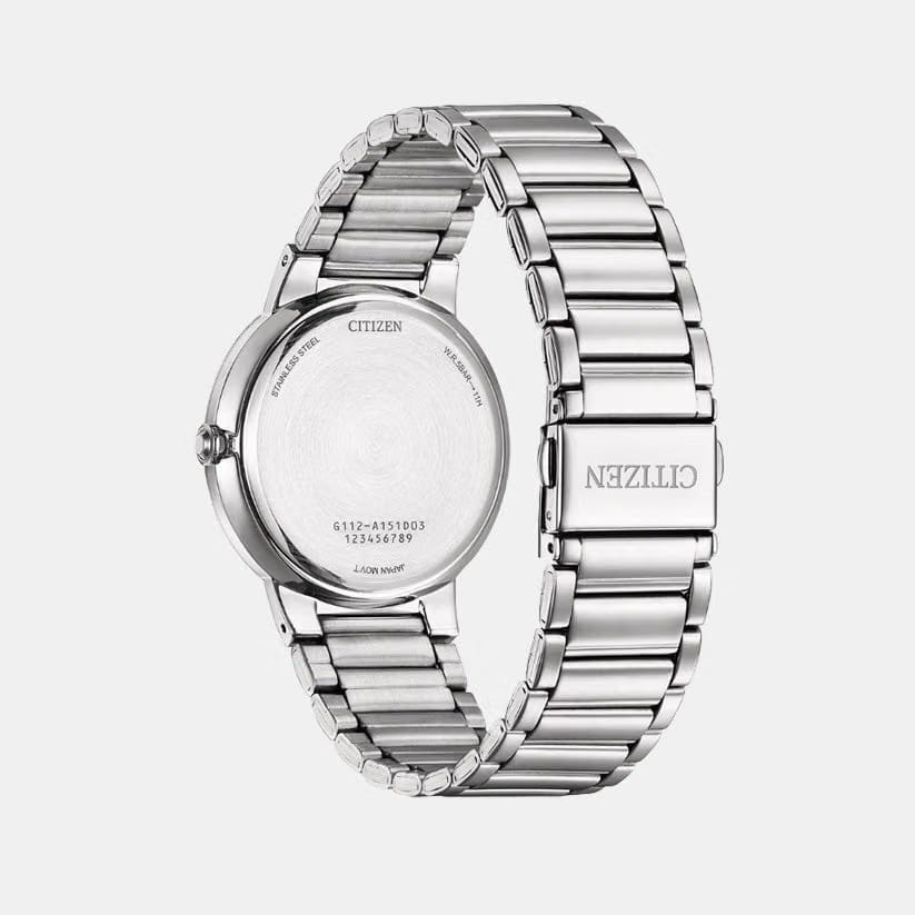 Citizen Men Quartz Blue Dial Analog Stainless Steel Bi5120-51L