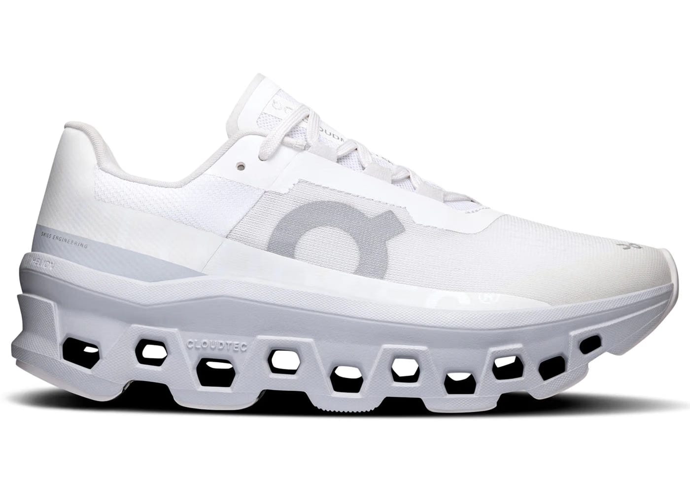On Running Cloudmonster White Glacier Womens