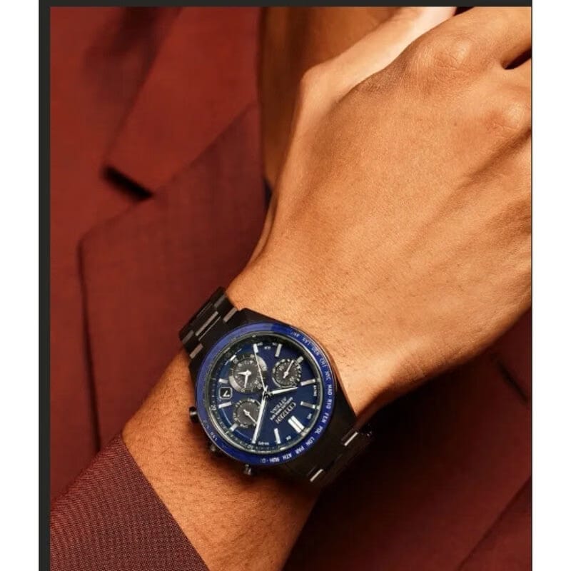 Citizen Attesa Perpetual Blue Dial Mens Watch