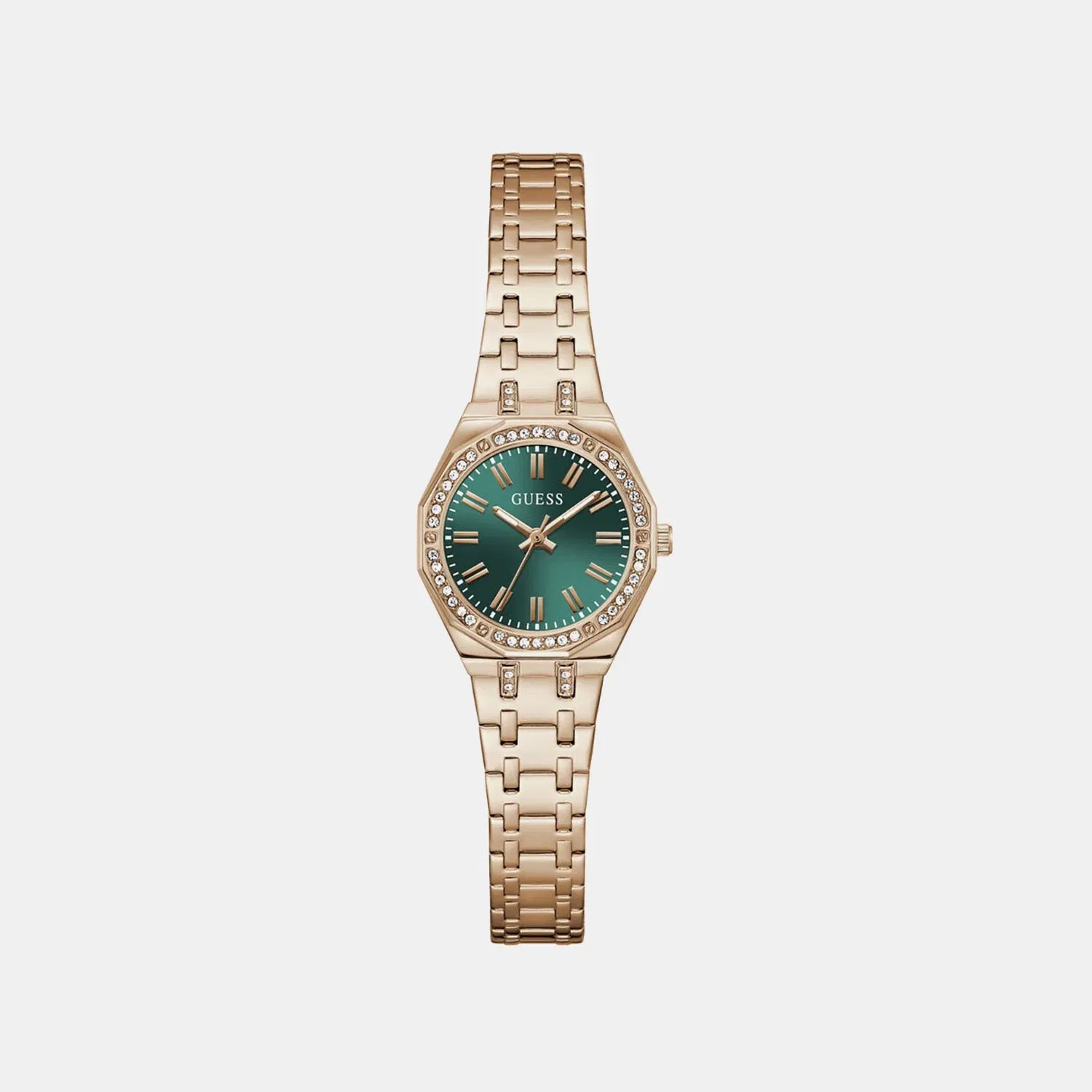 Guess Gb Pixie Women Quartz Teal Dial Analog Stainless Steel Gw0931L7