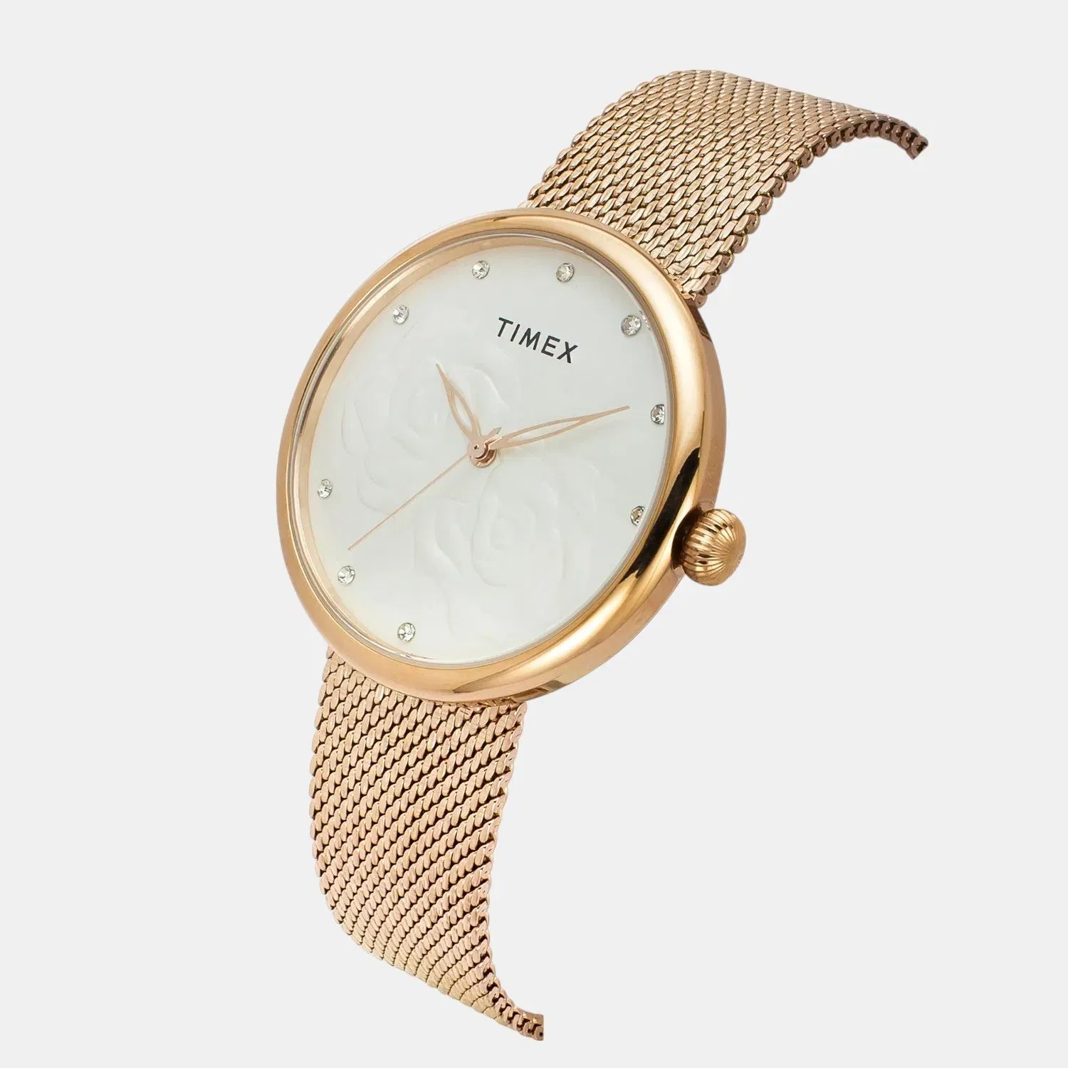 Timex Trendline Women Quartz Dial Analog Stainless Steel Watch Twel19302