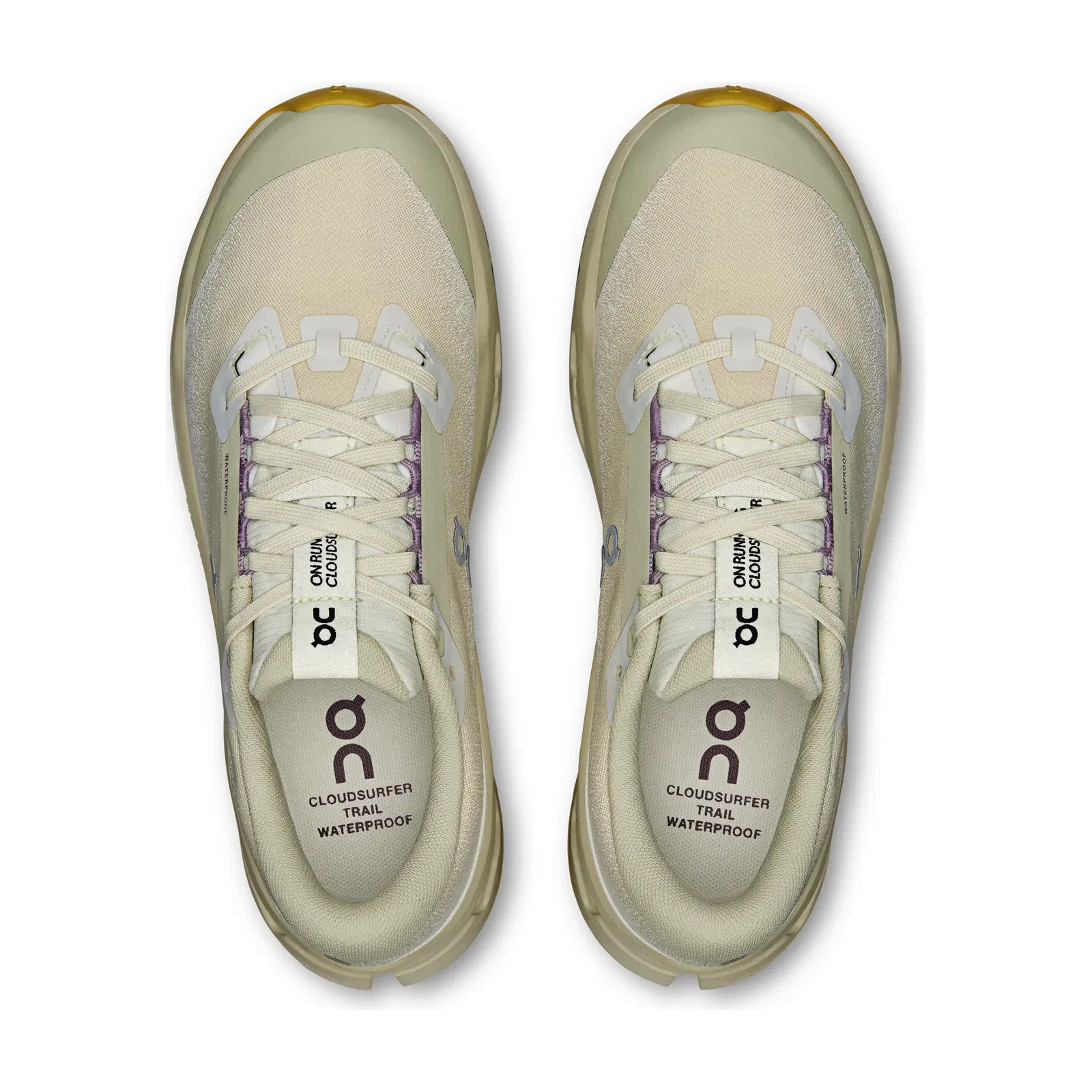 On Cloudsurfer Trail 2 Waterproof Ghost Chalk (Women'S)