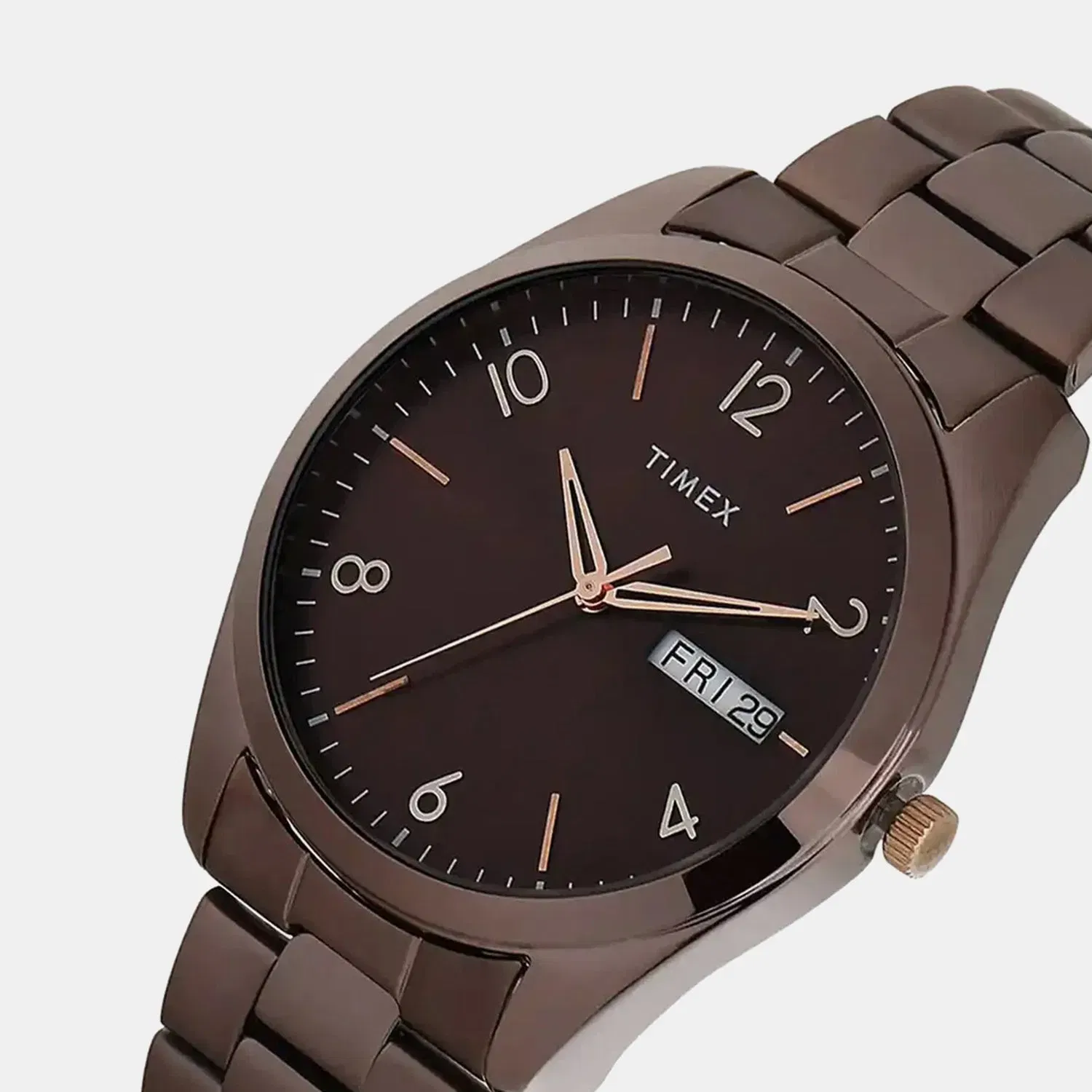 Timex Trendline Men Quartz Dial Analog Stainless Steel Watch Twtg10406