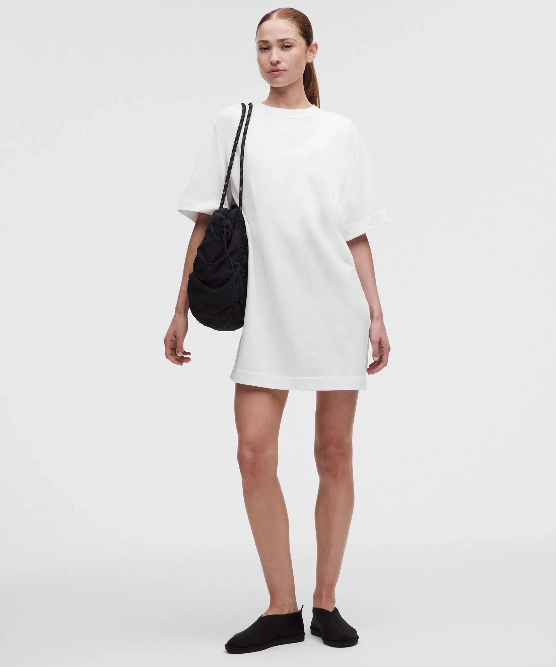 Lululemon Scuba Cotton Jersey T-Shirt Dress