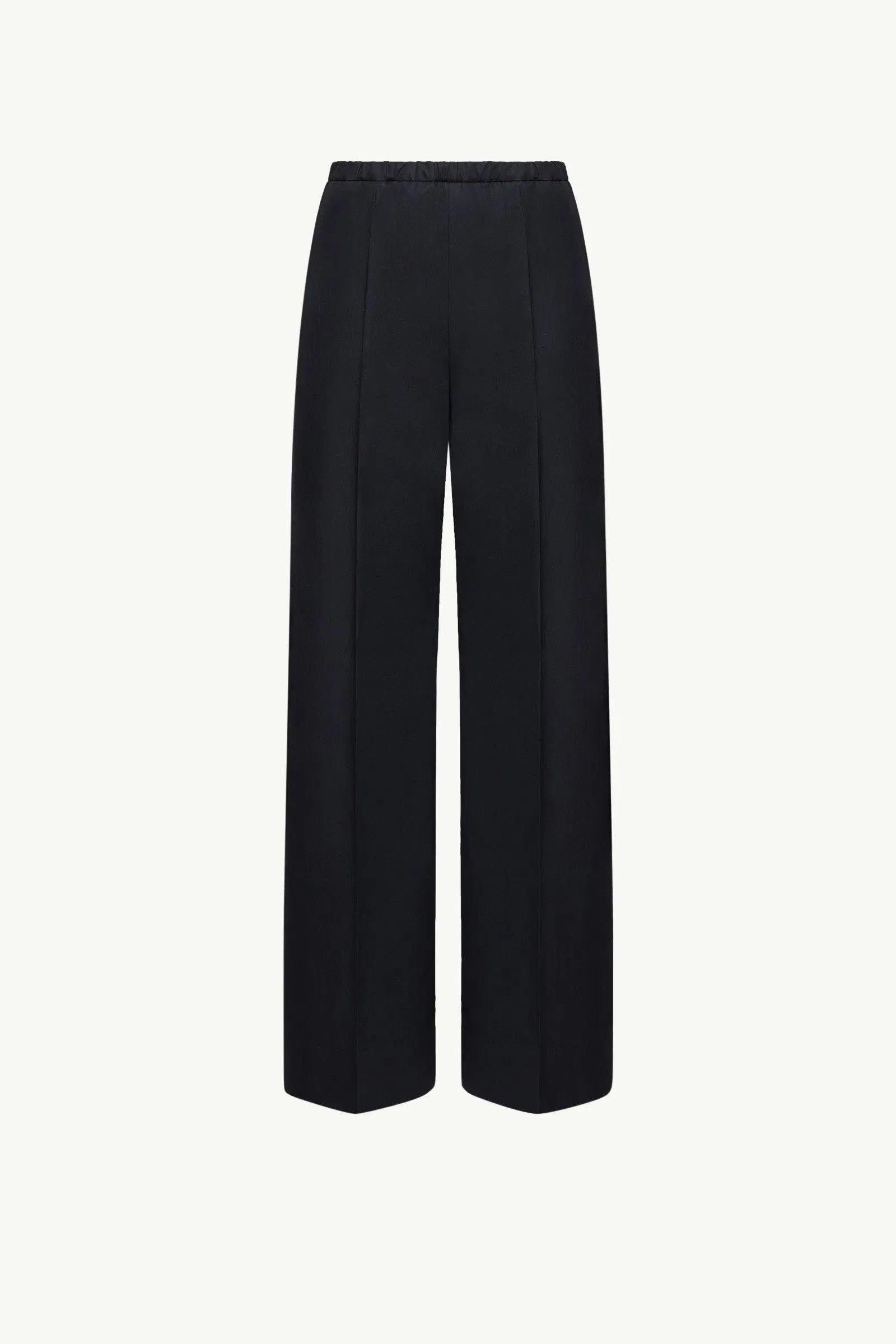Moncler Cotton Poplin Pants Navy Blue Navy Blue