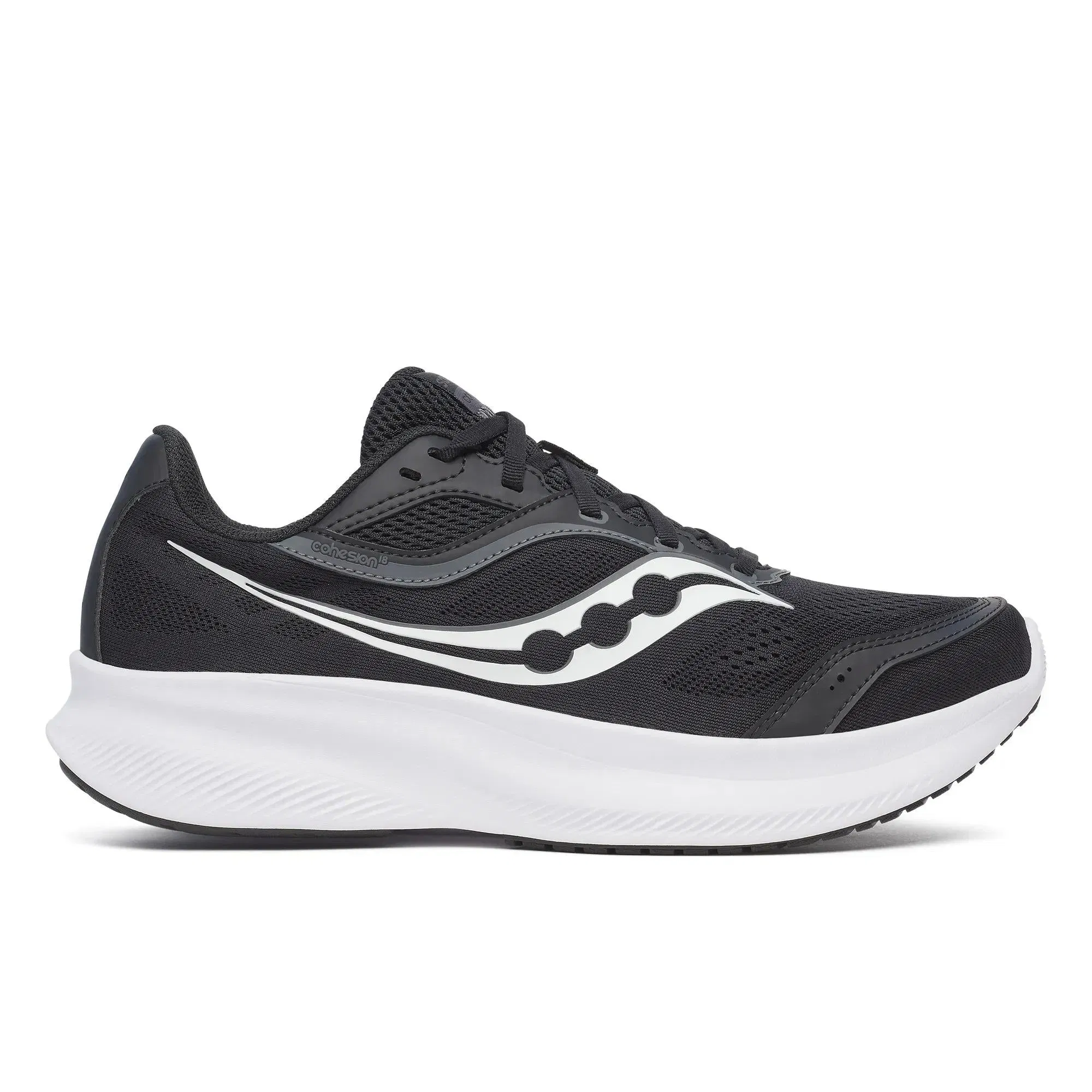 Saucony Men's Cohesion 18 Wide Black | White