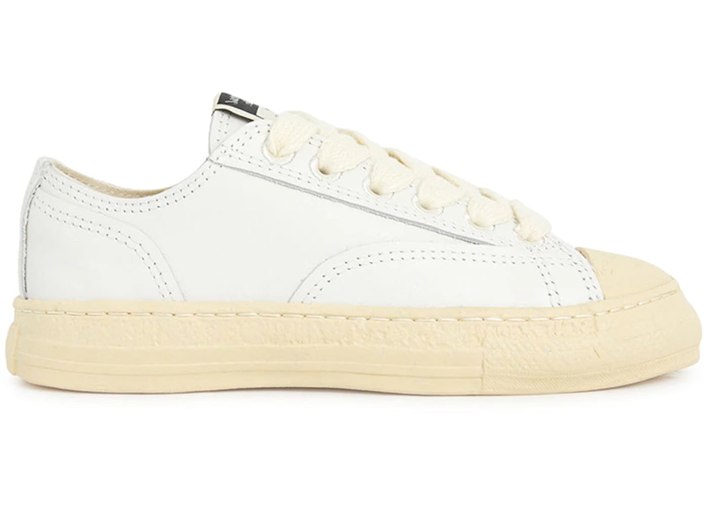 Maison Mihara Yasuhiro Trent Leather Low White