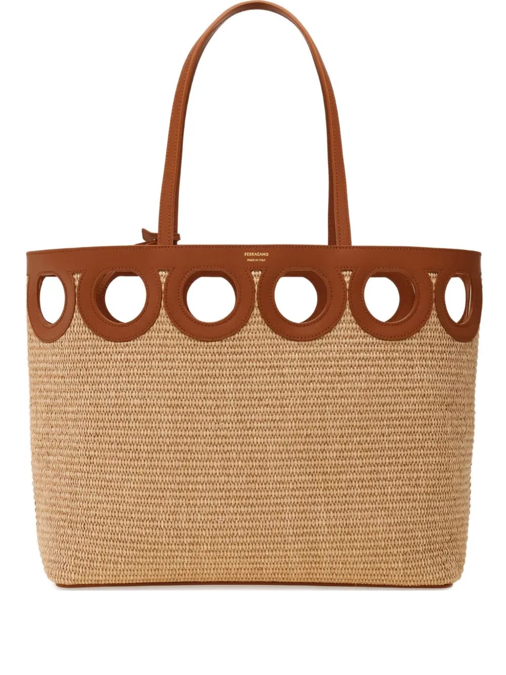 large raffia tote bag