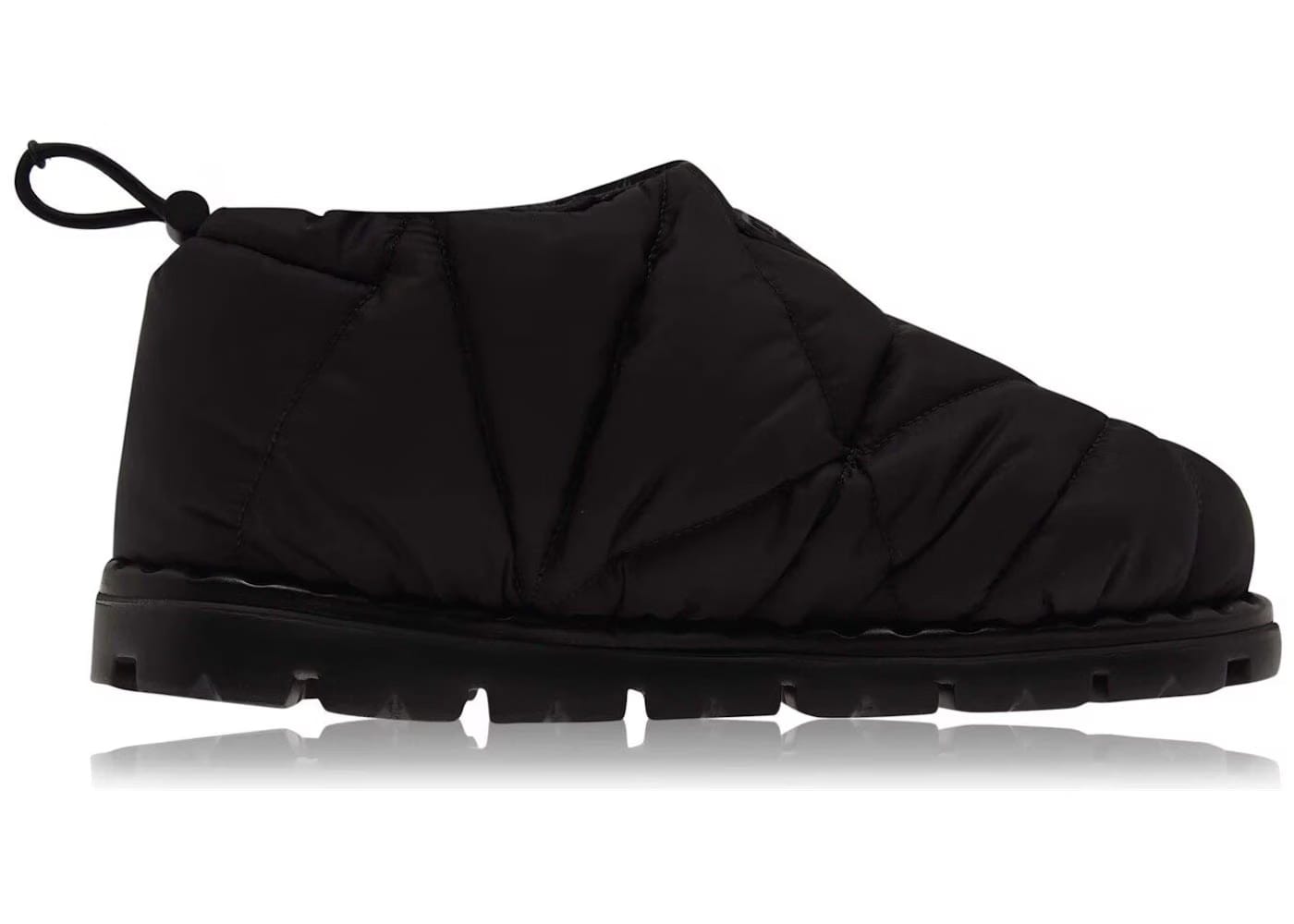Prada Padded Re-Nylon Boots Black Womens