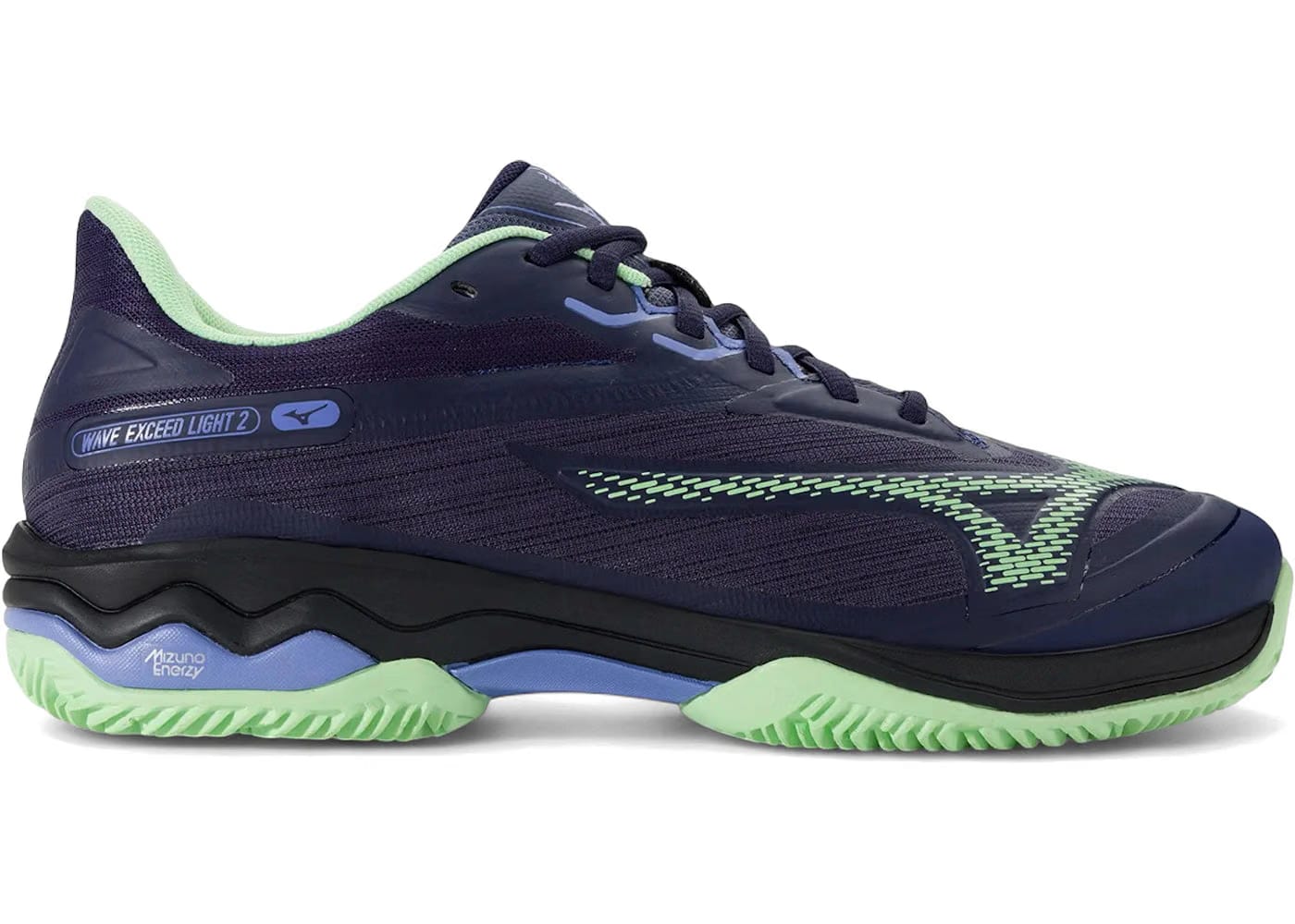 Mizuno Wave Exceed Light 2 Padel Evening Blue Patina Green
