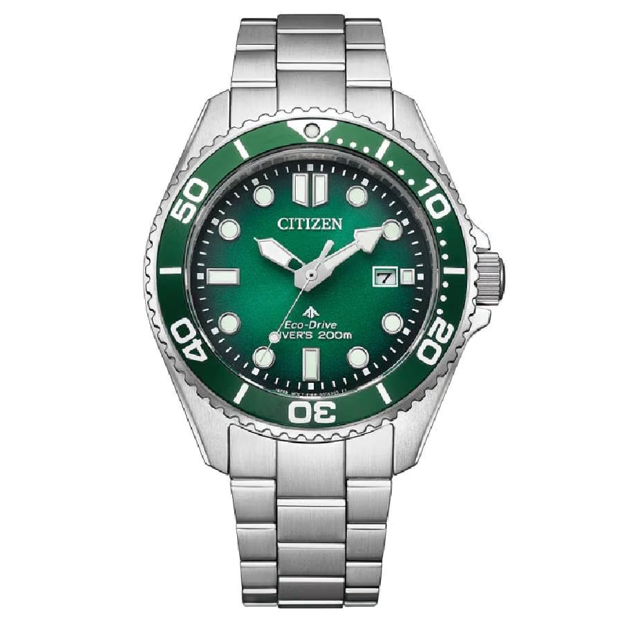 Citizen Promaster Marine Green Dial Watch