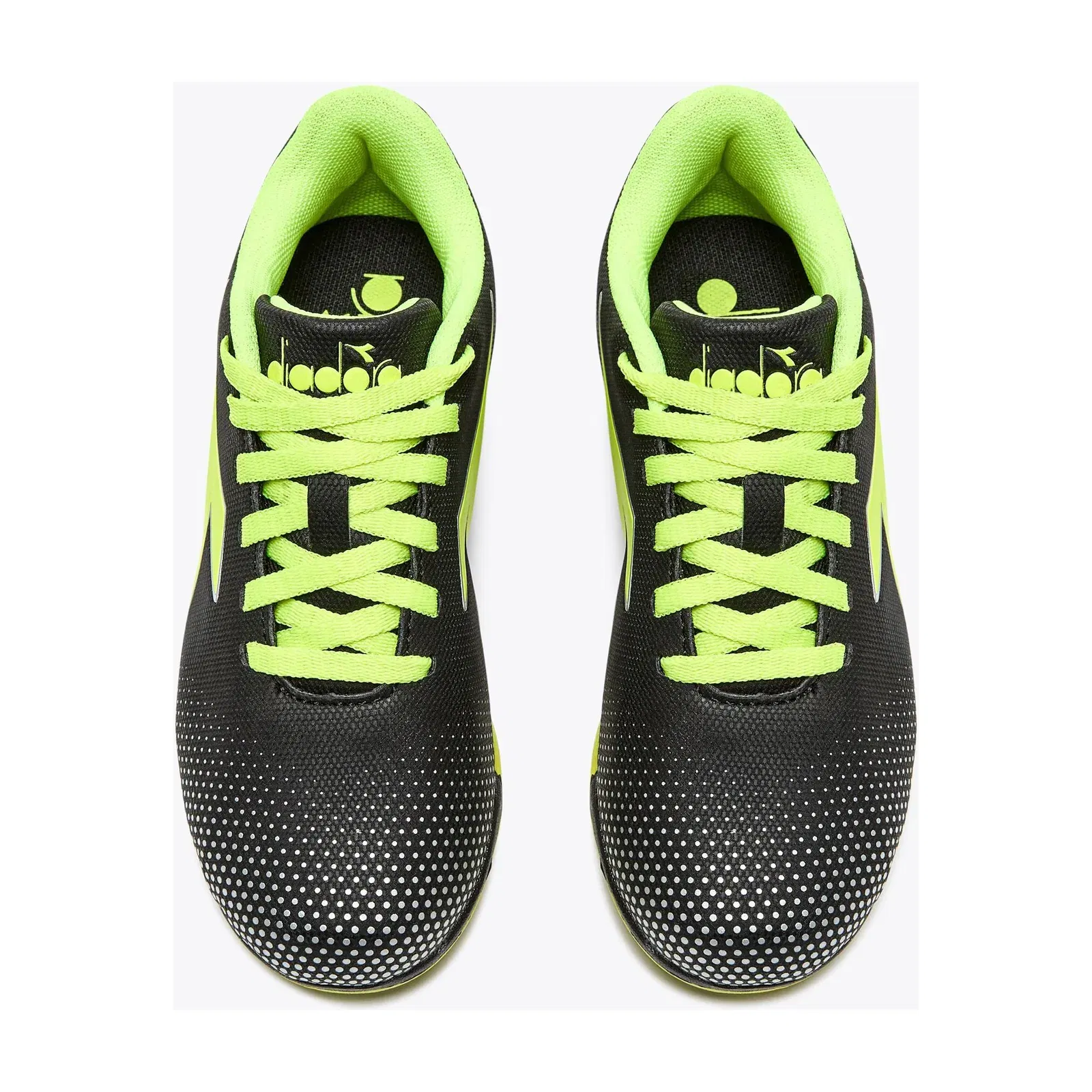 Diadora Pichichi 7 Tf Jr Black/Yellow Fl Dd/Silver Dd