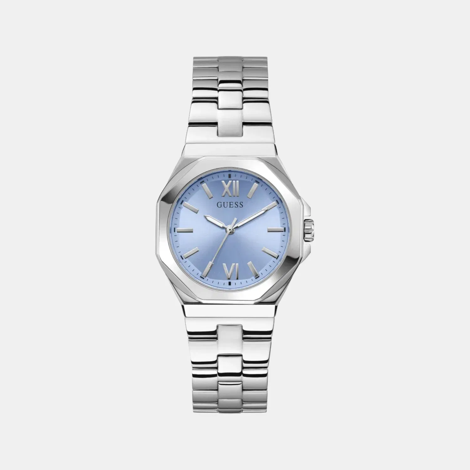 Guess Gd Empress Women Quartz Blue Dial Analog Stainless Steel Gw0873L1