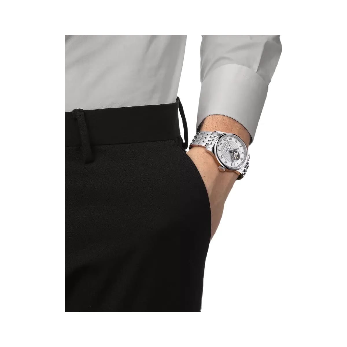 Tissot Le Locle Open Heart 39.3Mm T0064071103302