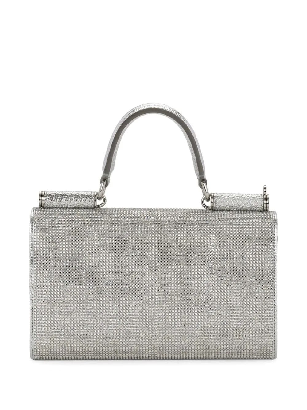 KIM DOLCE&GABBANA embellished satin phone bag
