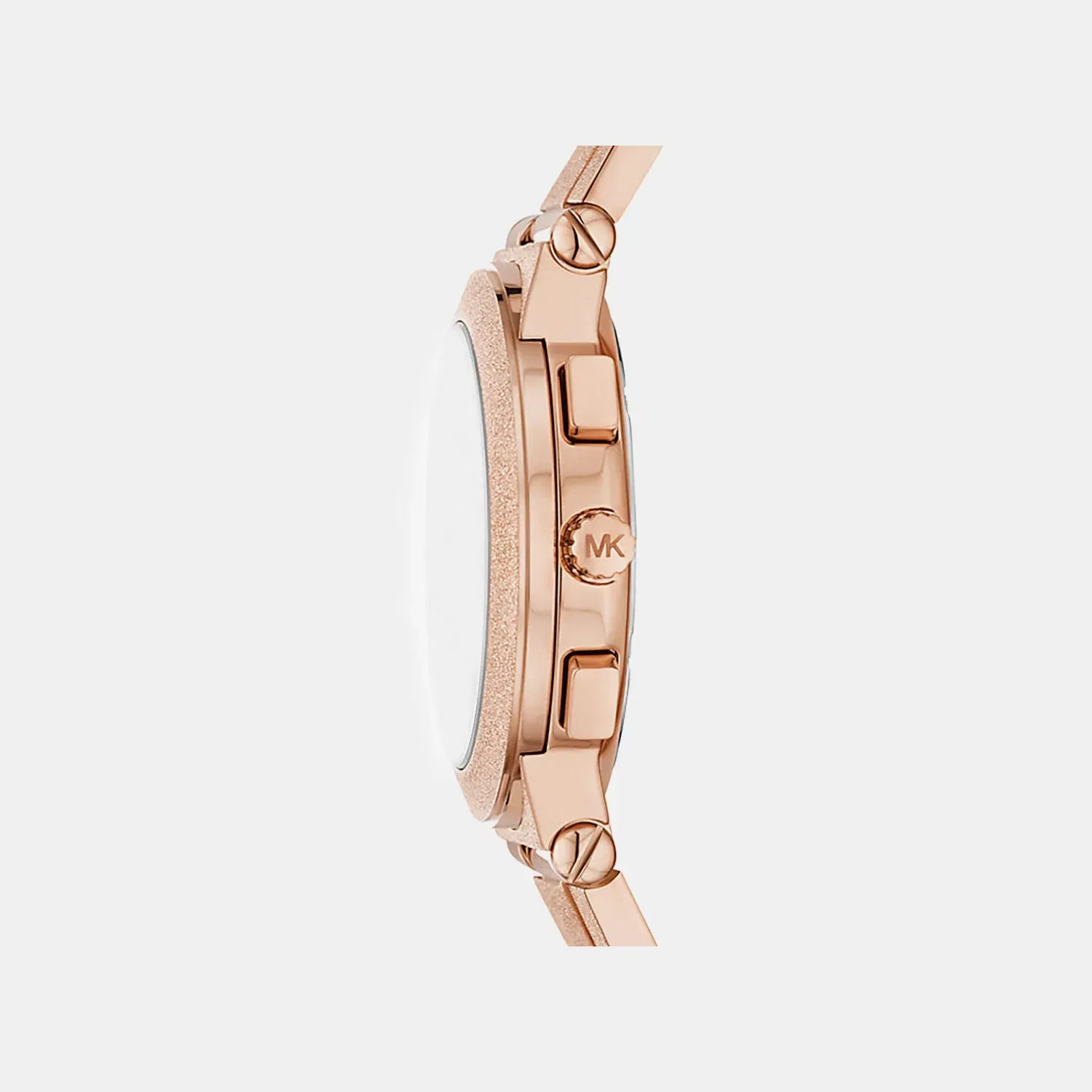 Michael Kors Billie Women Quartz Pink Dial Analog Stainless Steel Watch Mk7557