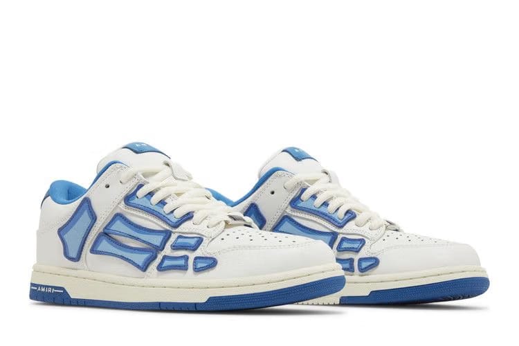 Amiri Skel Top Low White Air Blue