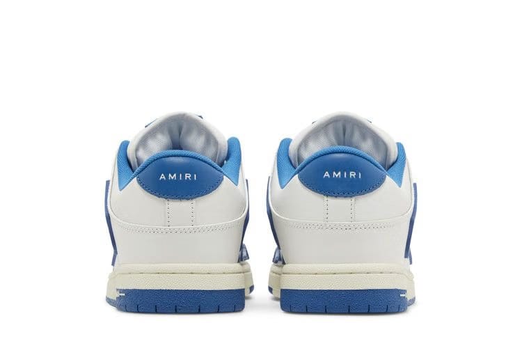 Amiri Skel Top Low White Air Blue