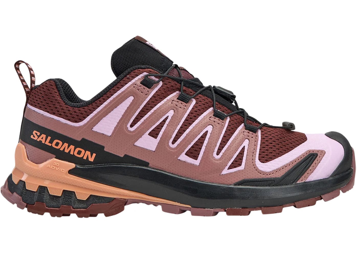 Salomon Xa Pro 3D V9 Rum Raisin Orchid Bouquet Canyon Clay Womens