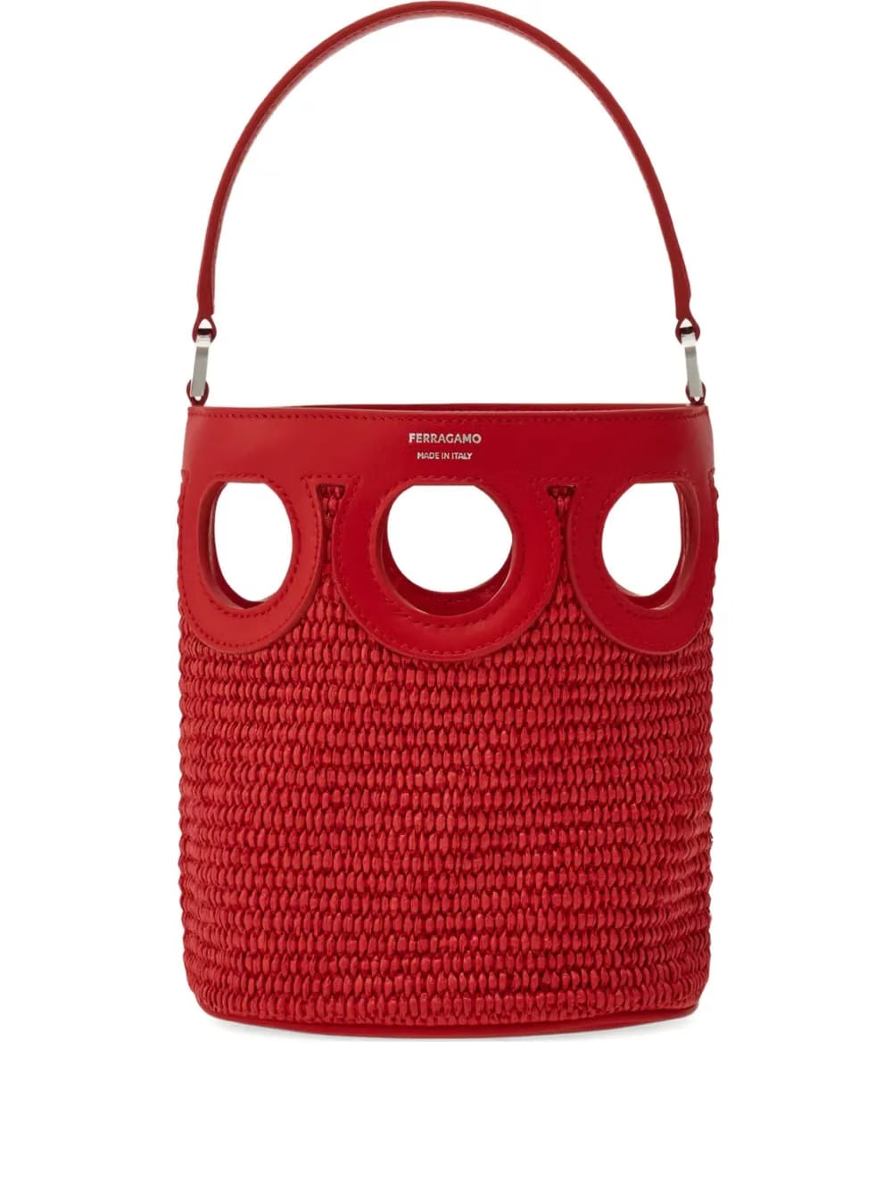 mini Gancini bucket bag