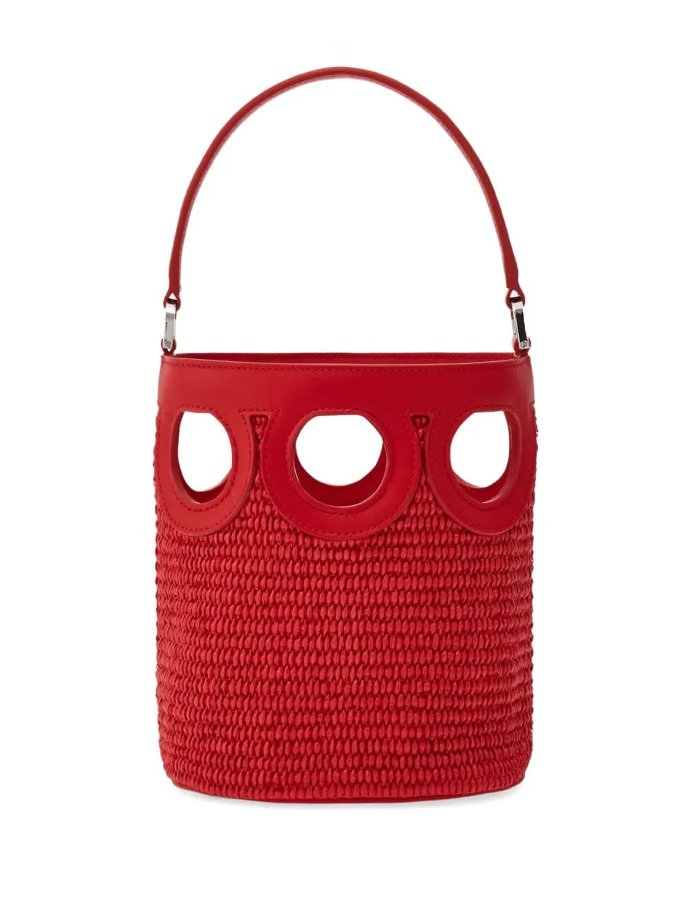 mini Gancini bucket bag