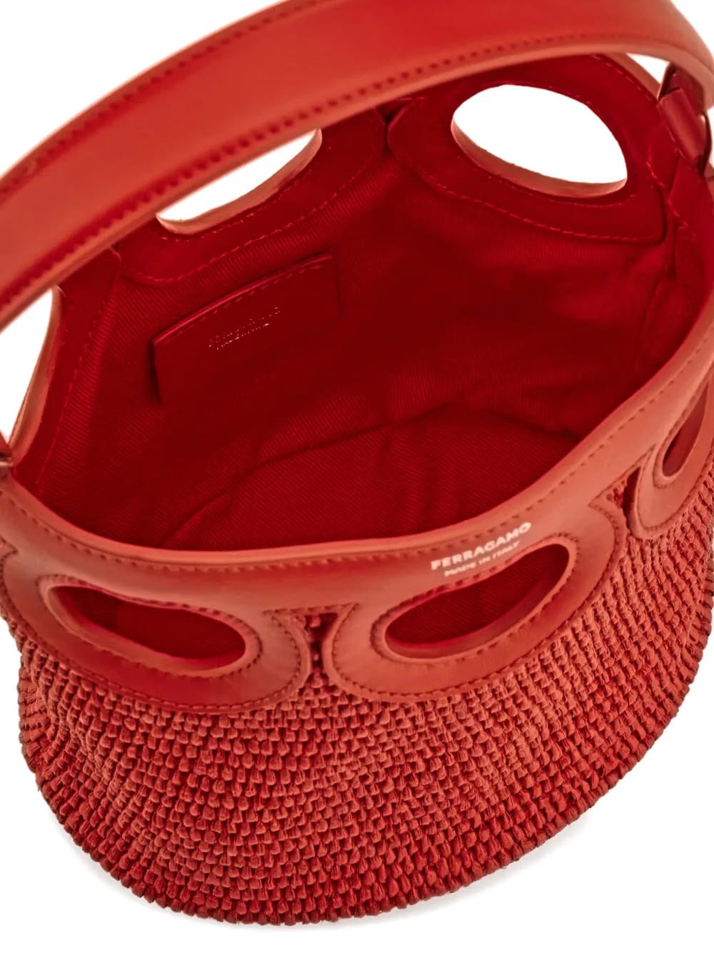 mini Gancini bucket bag
