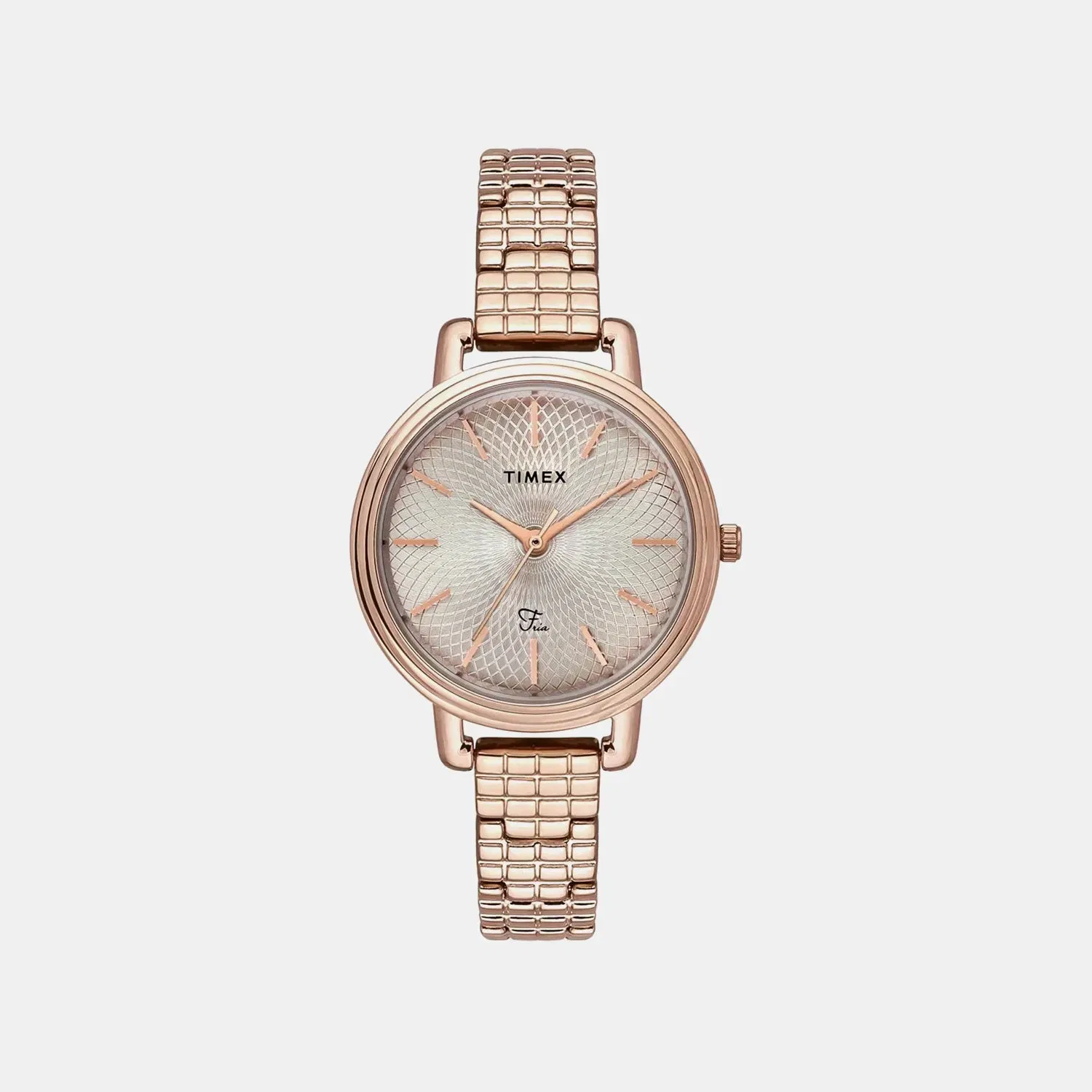 Timex Fria Women Quartz Dial Analog Brass Watch Twel23902
