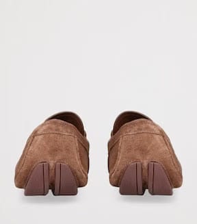 Suede Parigi Gancho Driving Shoes
