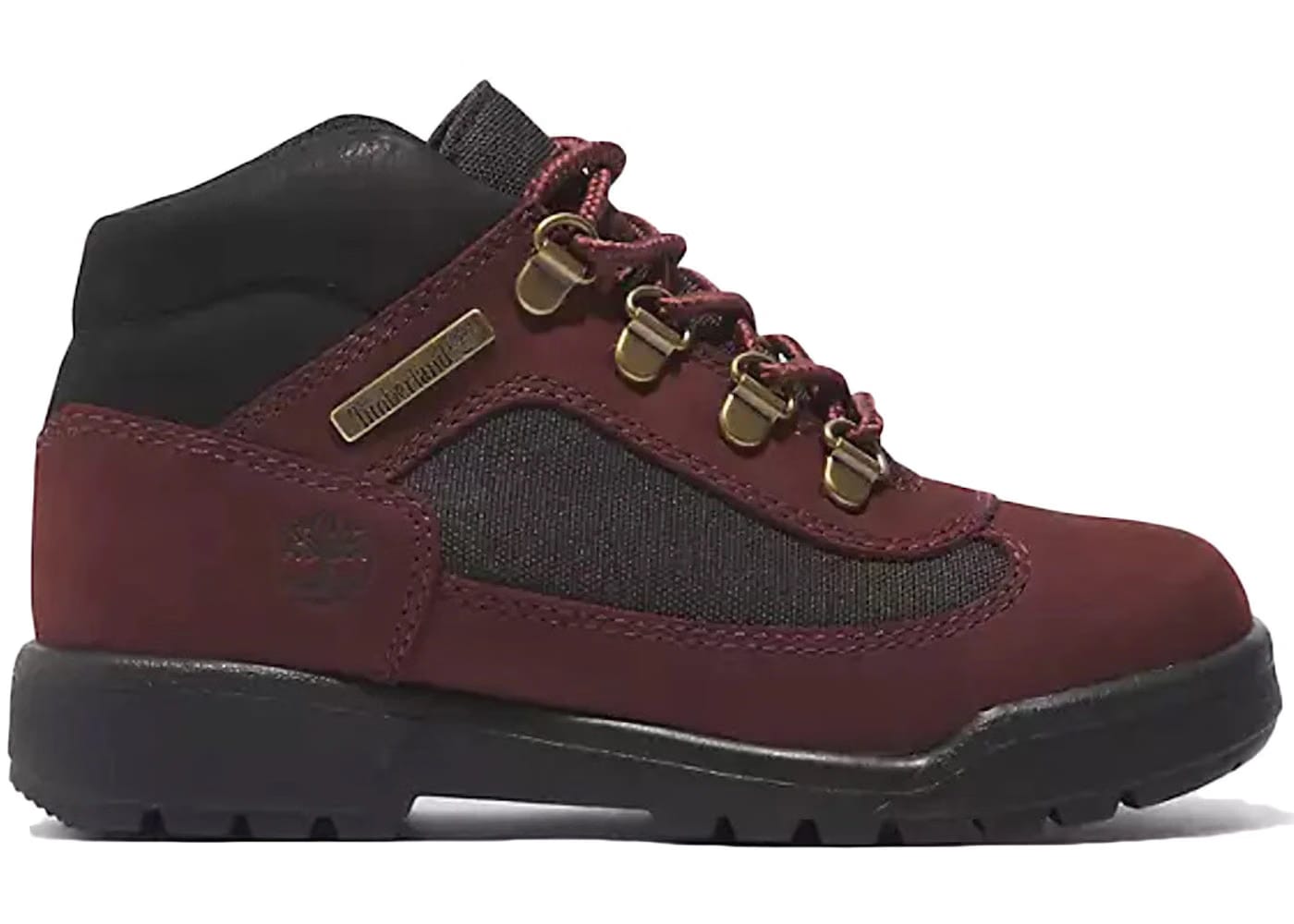 Timberland Field Boot Mid Lace Up Dark Port GS