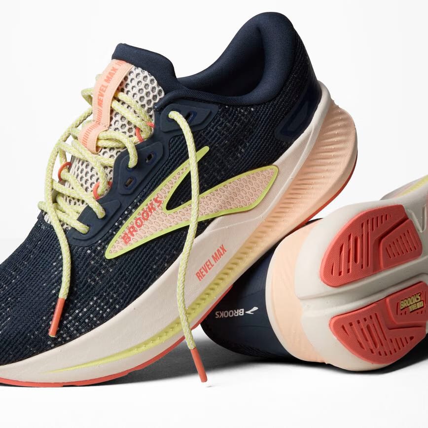 Brooks Revel Max Indigo/Pastel/Quince (Women's)