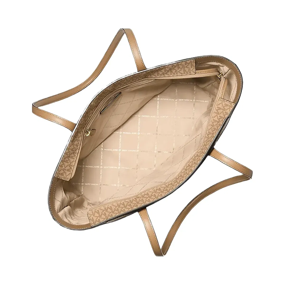 Michael Kors Arden Large Pebbled Leather Tote Bag Camel