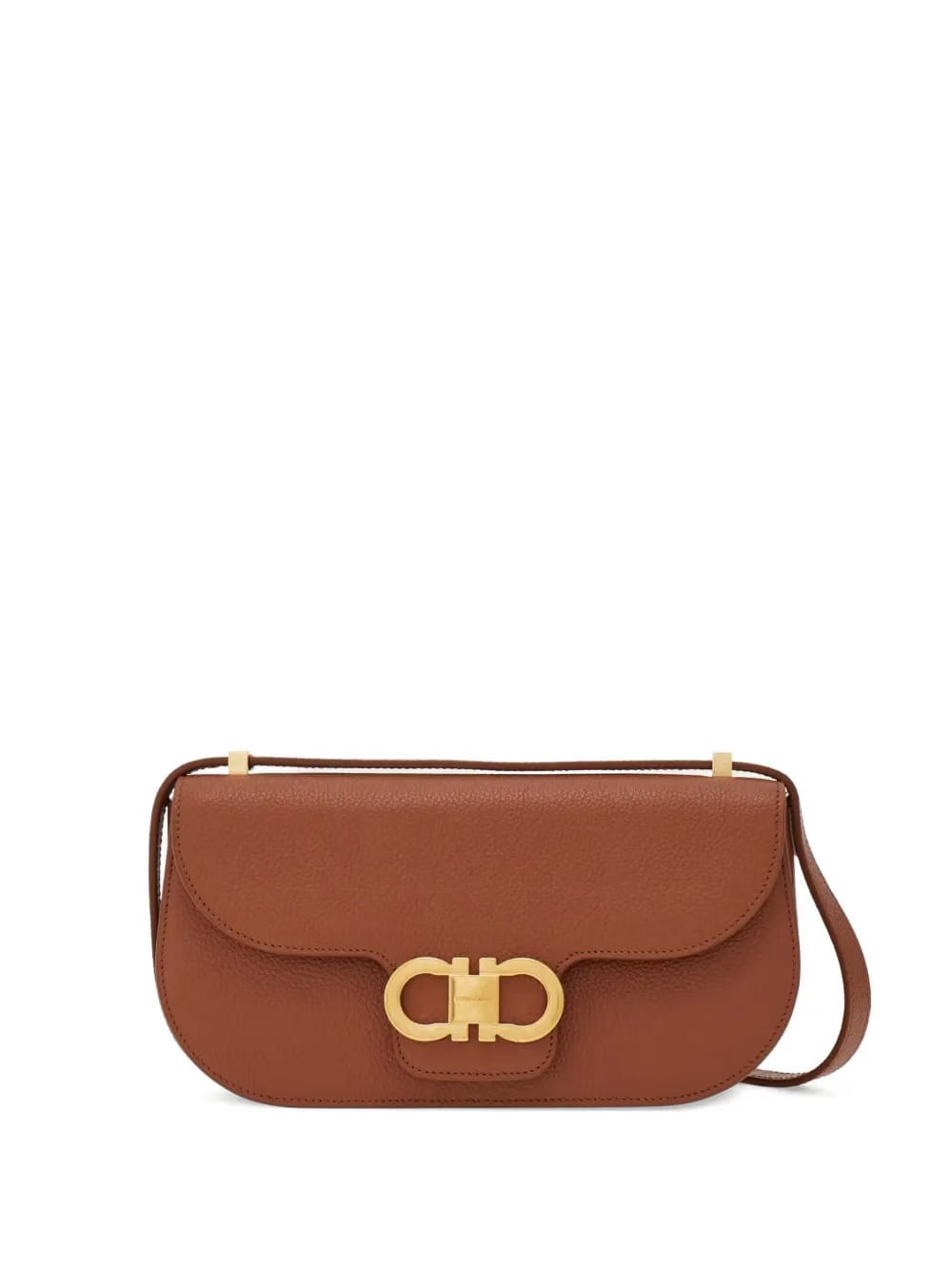 Double Gancini cross body bag