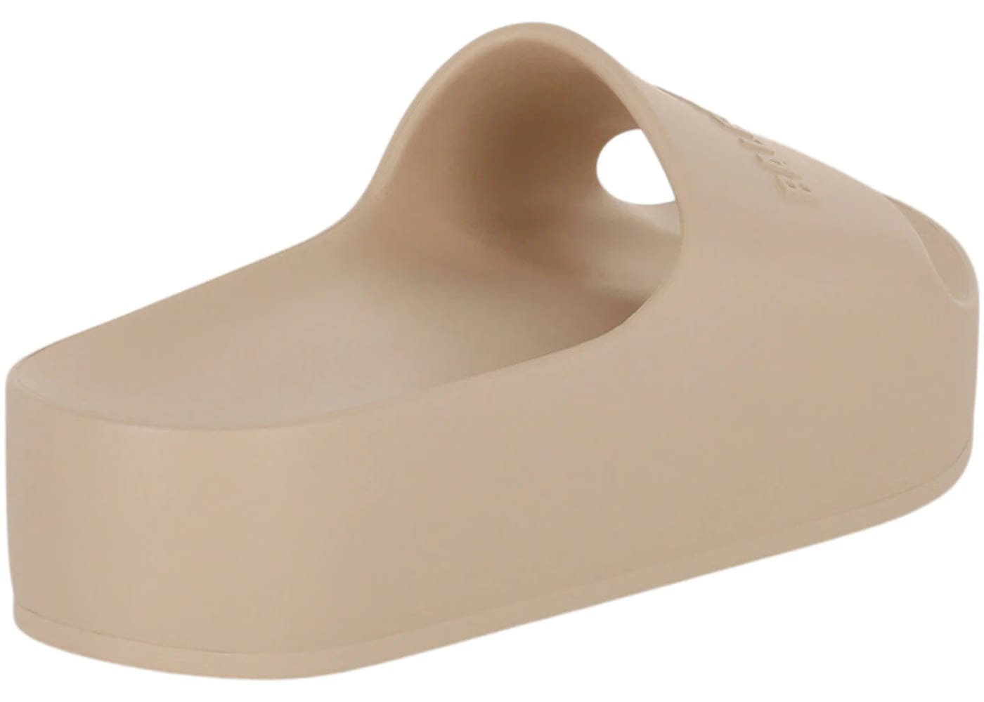 Balenciaga Chunky Slide Sand Beige Womens