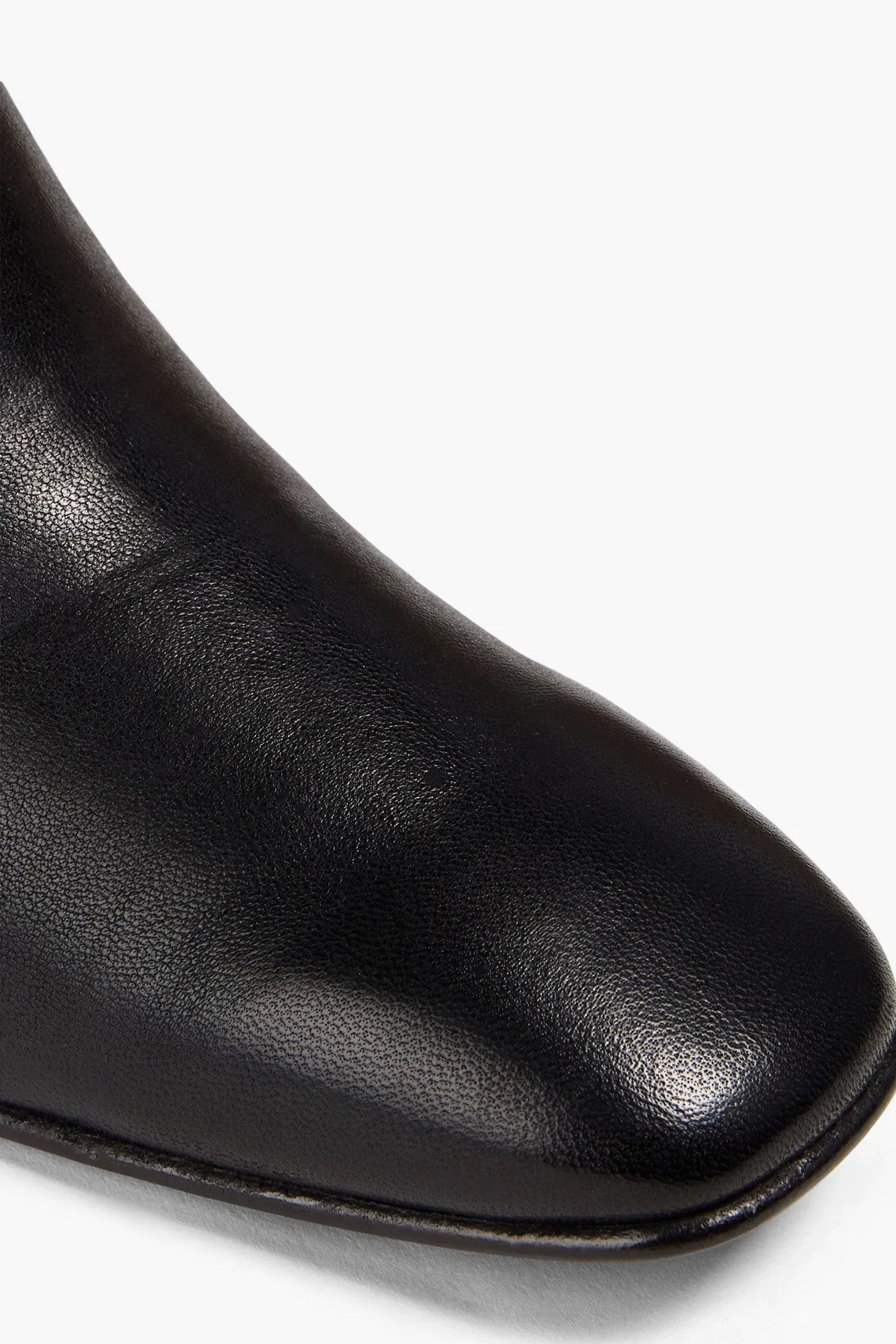 Roger Vivier Polly Buckle-Embellished Leather Knee Boots Black Women's