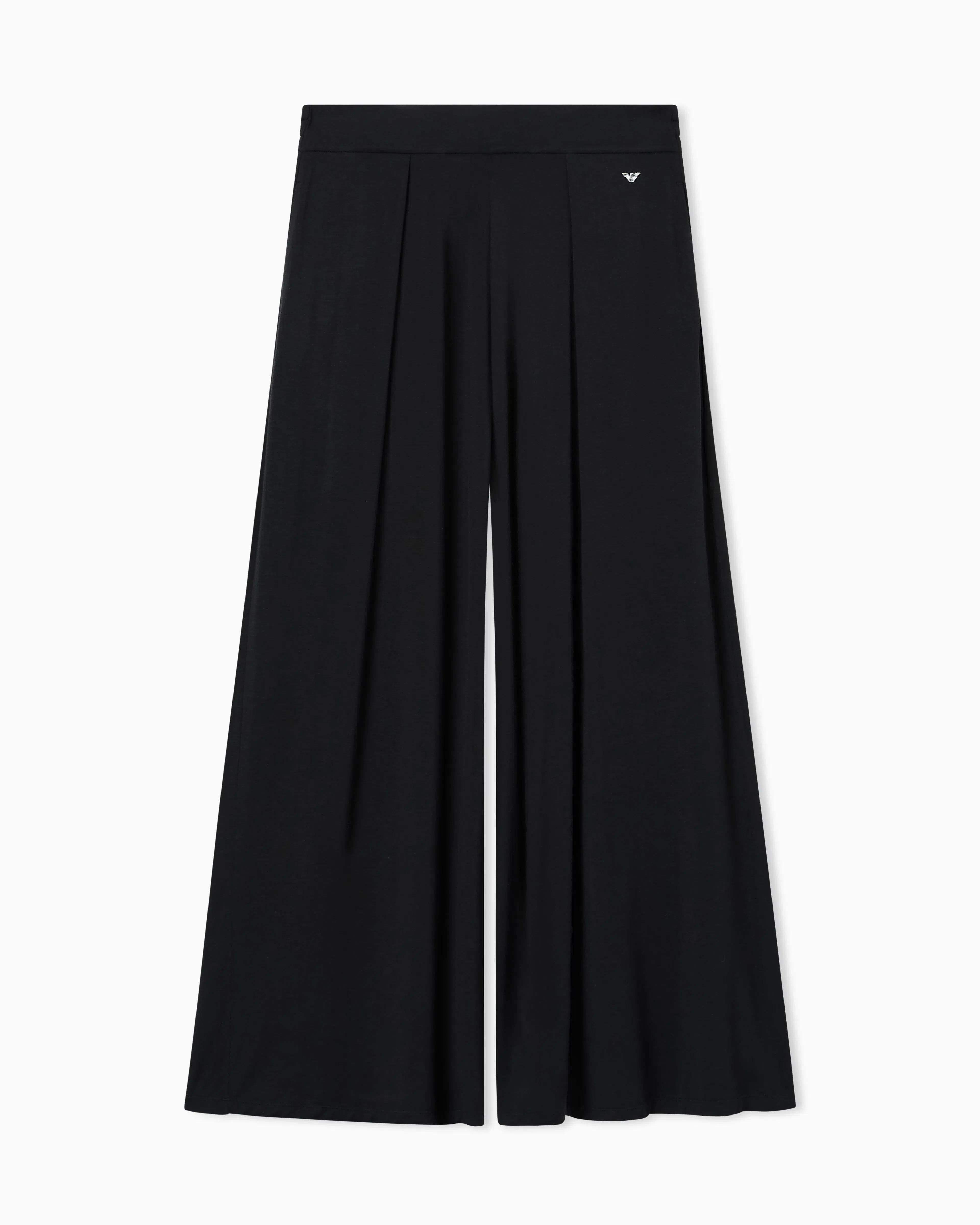 Emporio Armani Essential loose-fit jersey loungewear trousers with logo